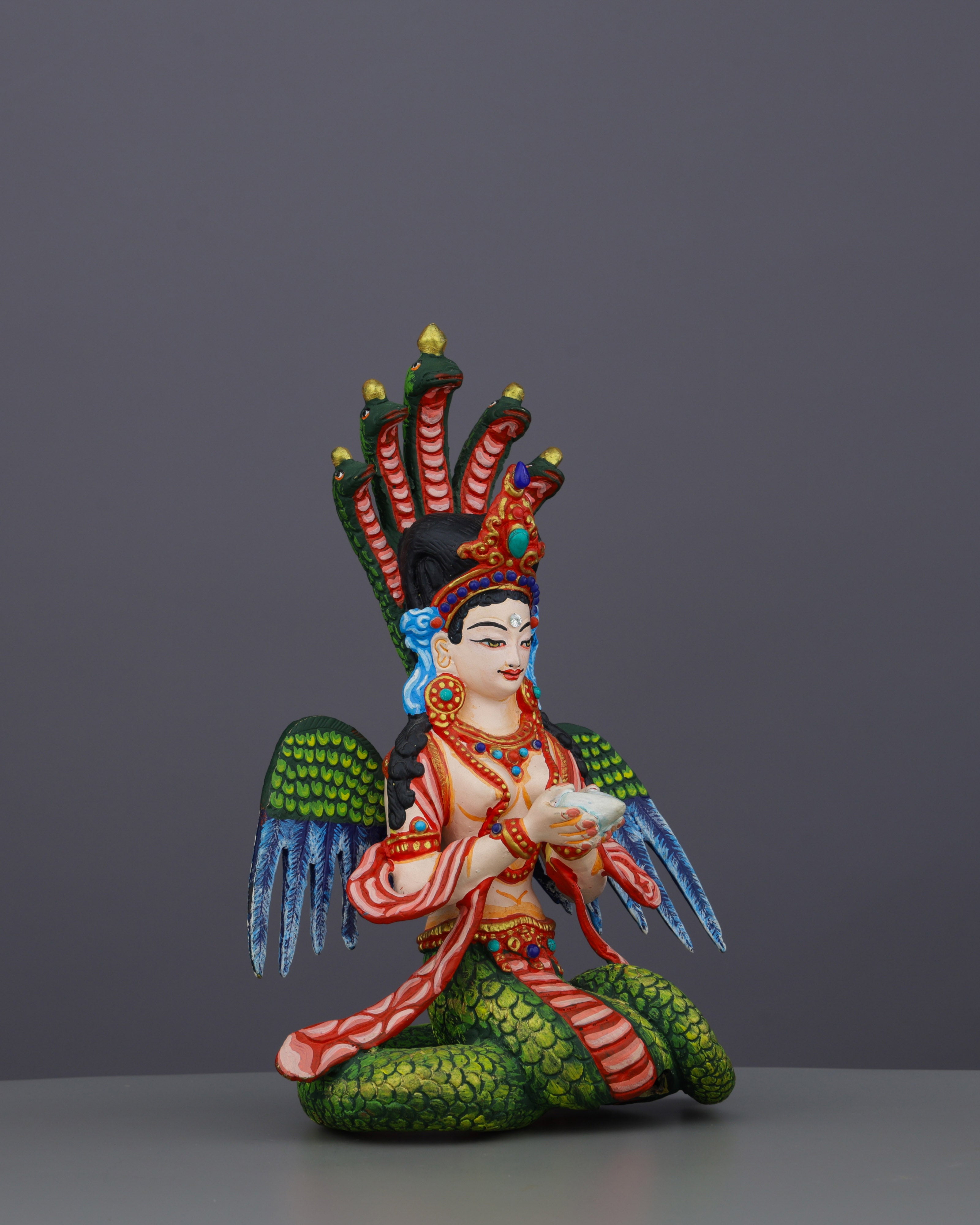 Naag Kanya | Serpent Goddess of Protection in Stunning Nepalese Craftsmanship