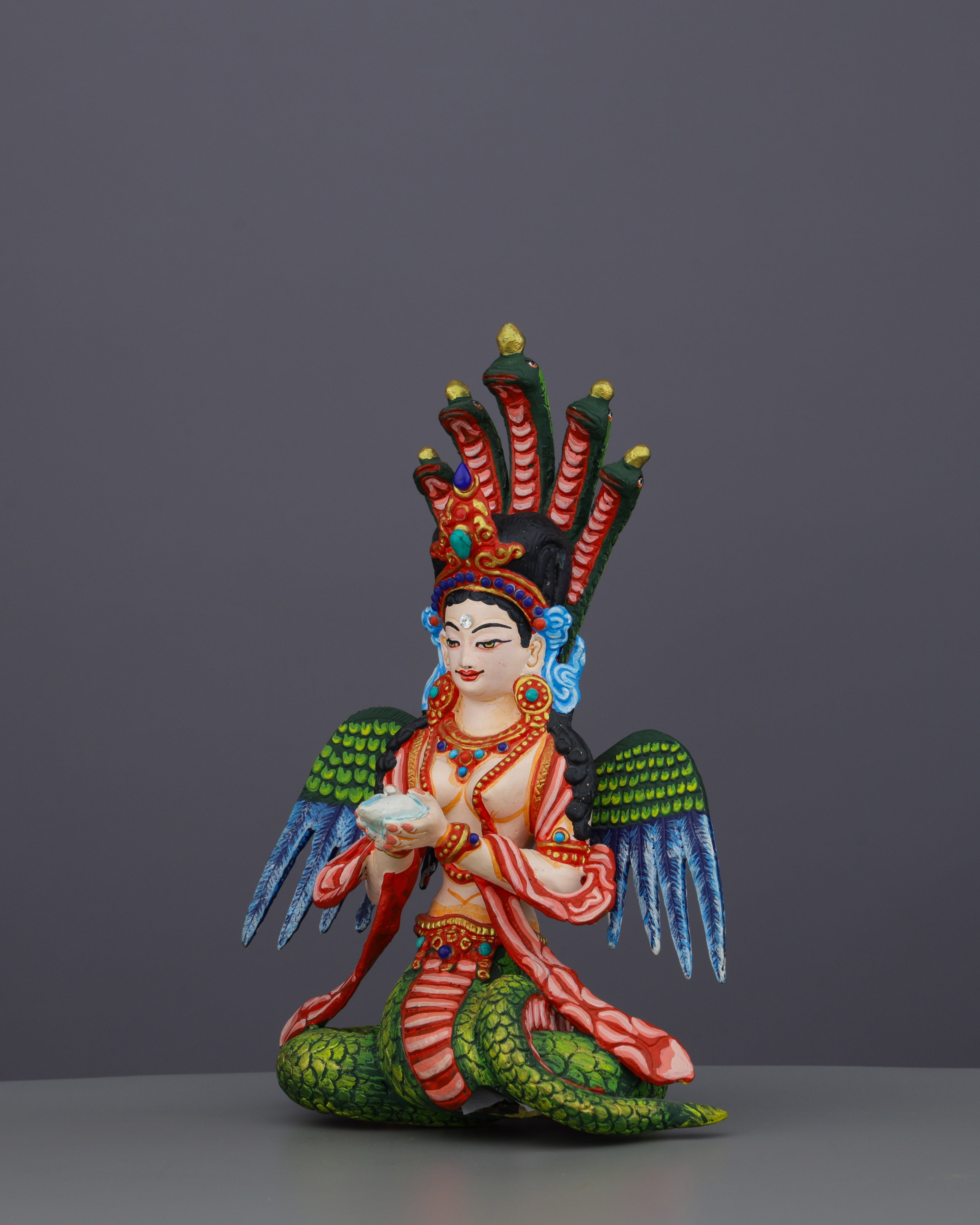 Naag Kanya | Serpent Goddess of Protection in Stunning Nepalese Craftsmanship
