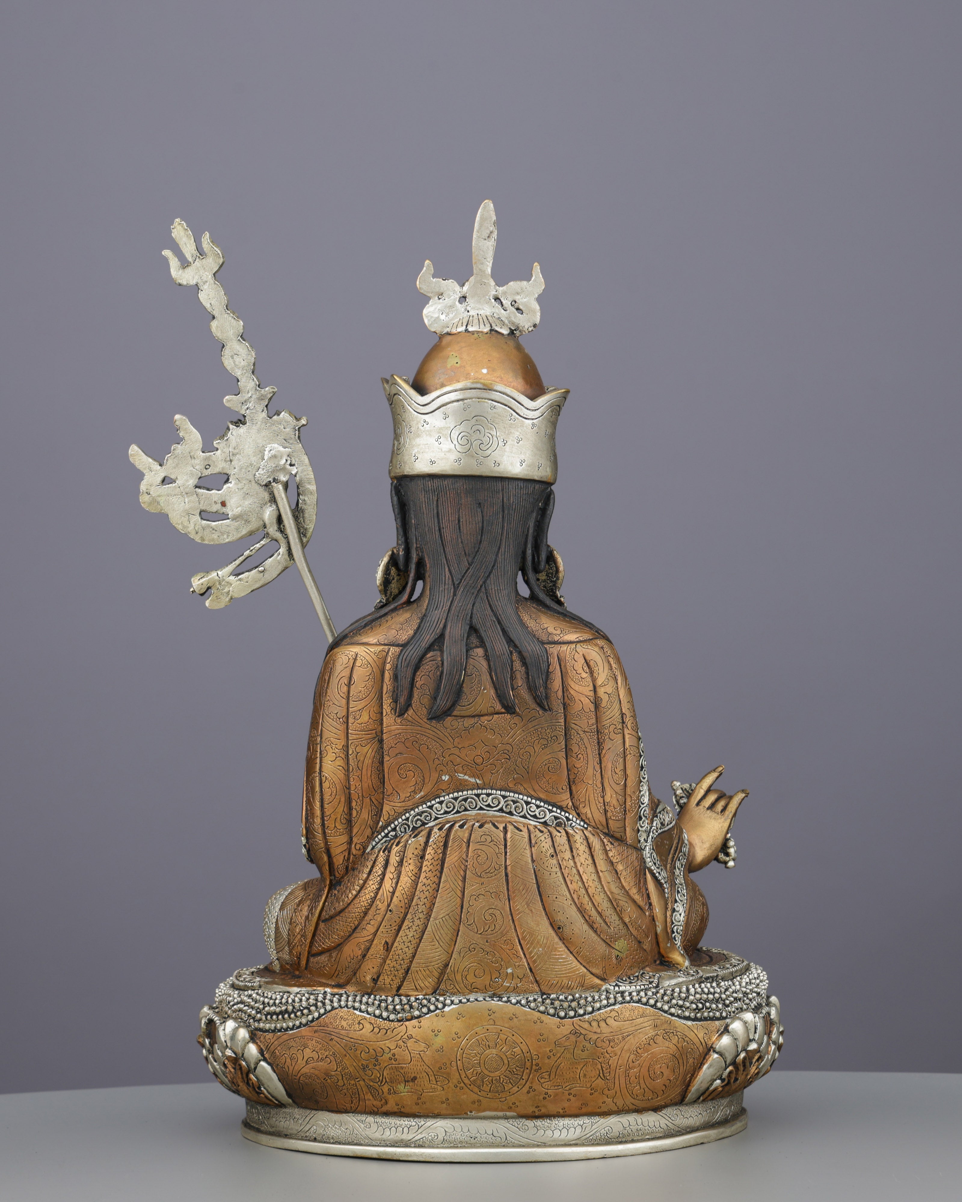 Invoke Divine Protection | Handcrafted Guru Rinpoche Statue