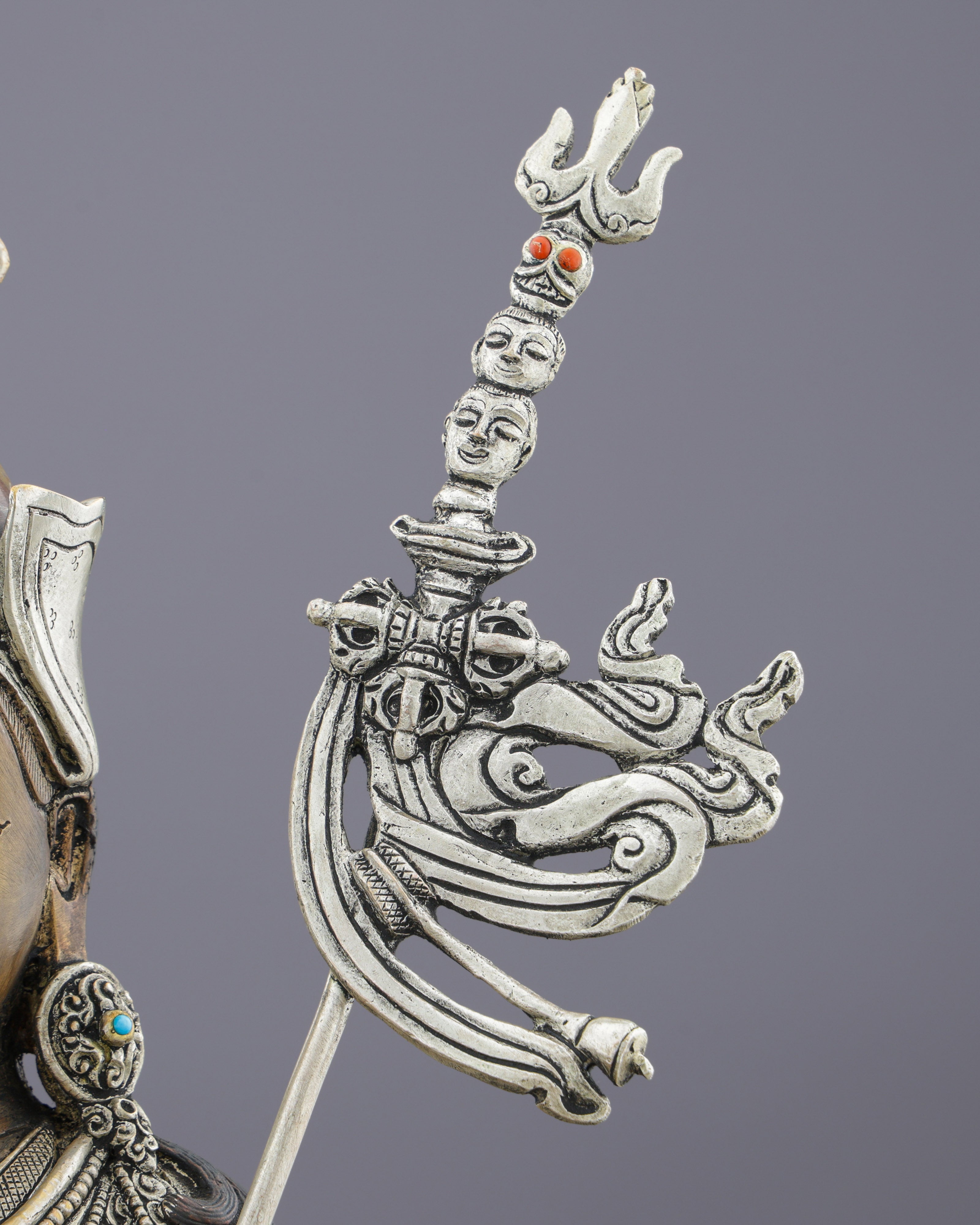 Invoke Divine Protection | Handcrafted Guru Rinpoche Statue