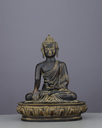 Antique Sakyamuni Buddha Statue | Timeless Enlightenment