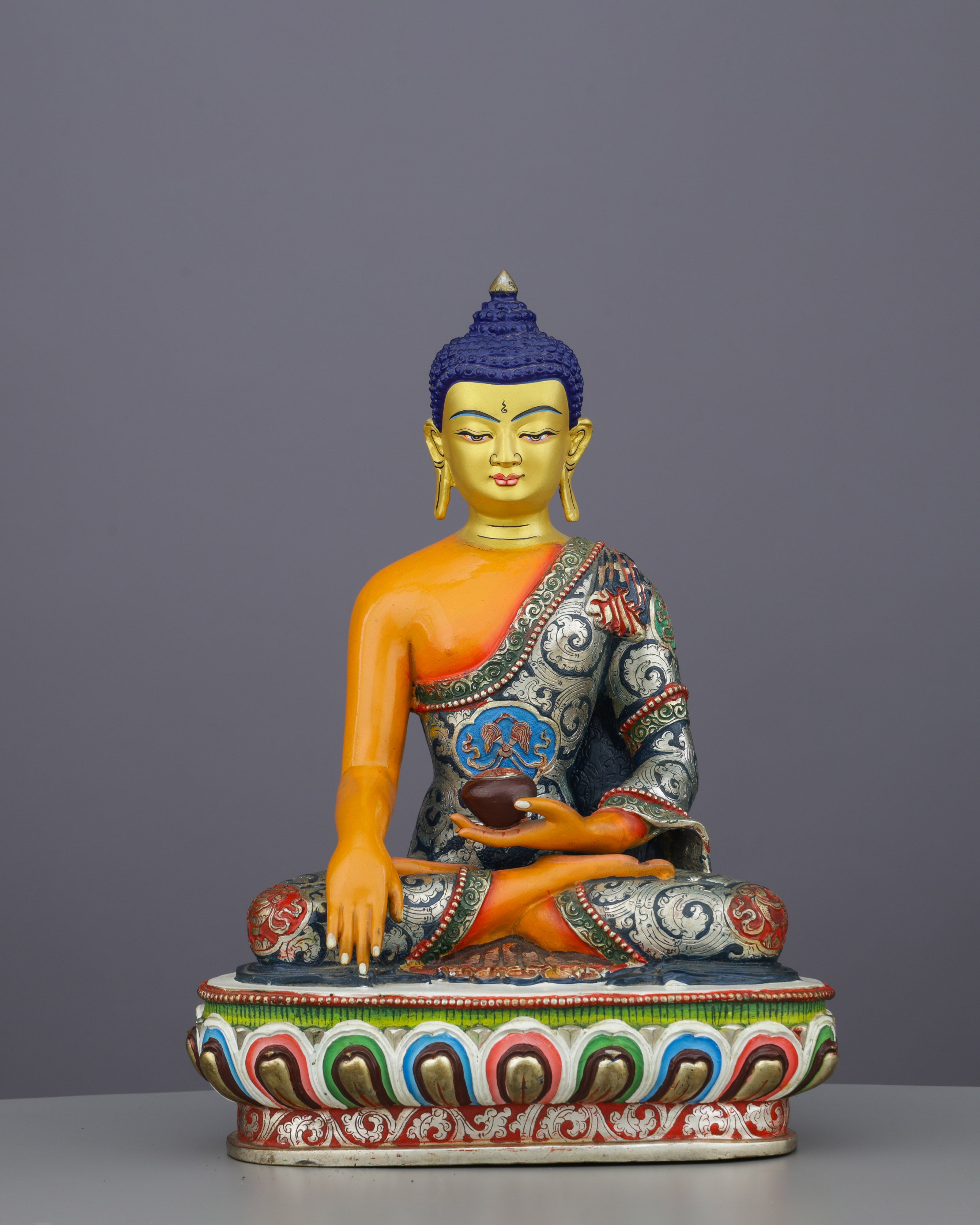Golden Awakening | Masterfully Crafted Sakyamuni Buddha Statue&nbsp;