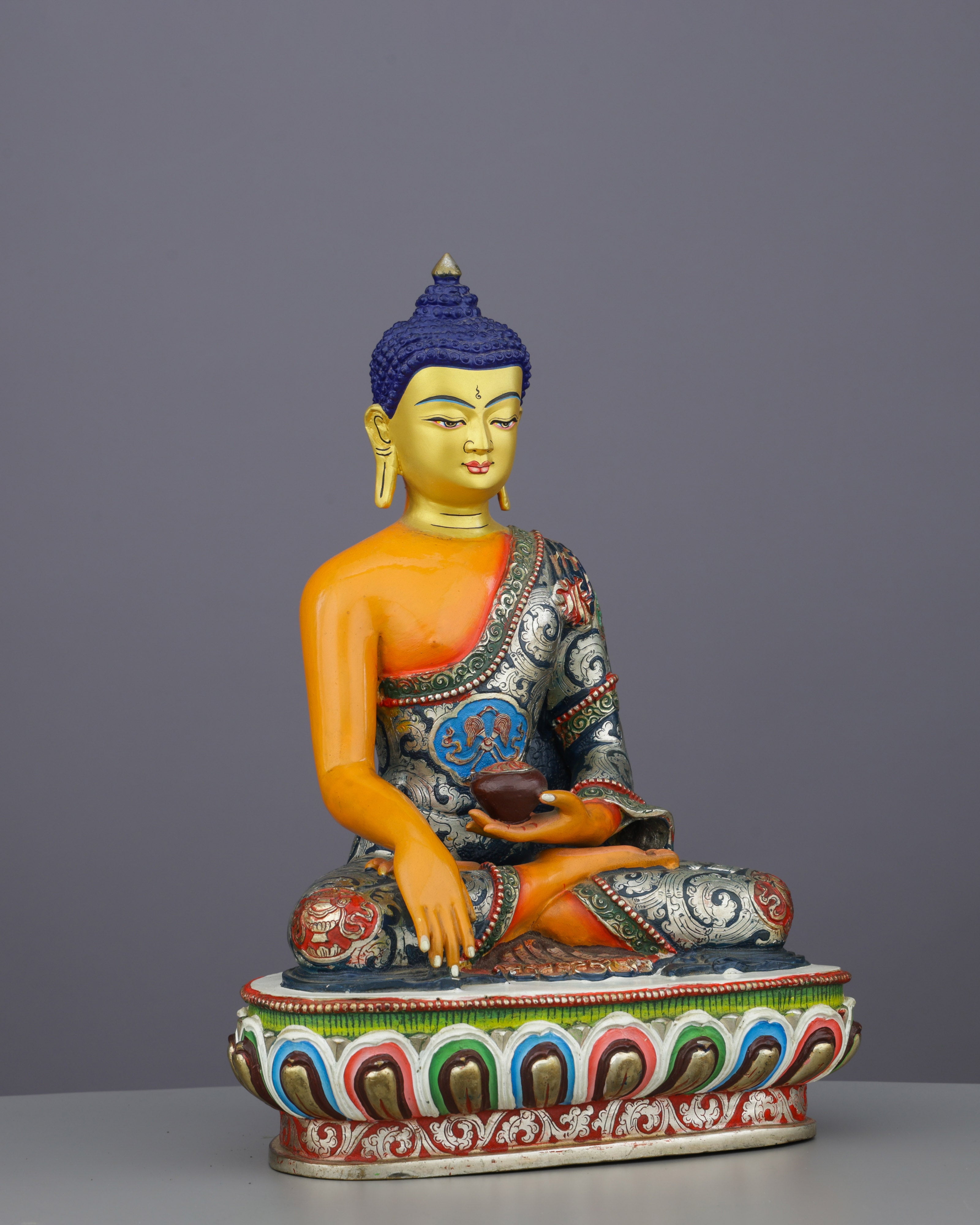 Golden Awakening | Masterfully Crafted Sakyamuni Buddha Statue&nbsp;