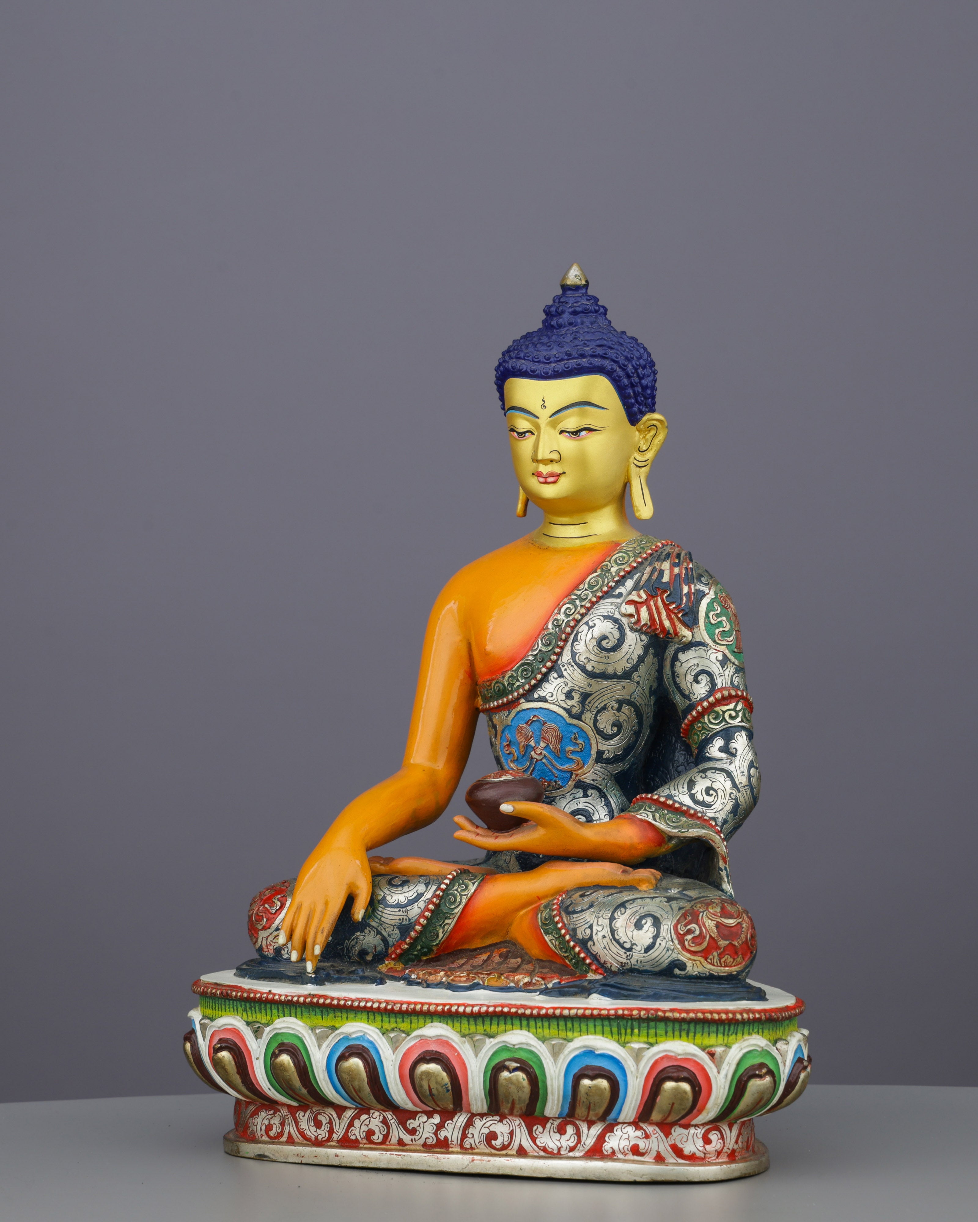 Golden Awakening | Masterfully Crafted Sakyamuni Buddha Statue&nbsp;