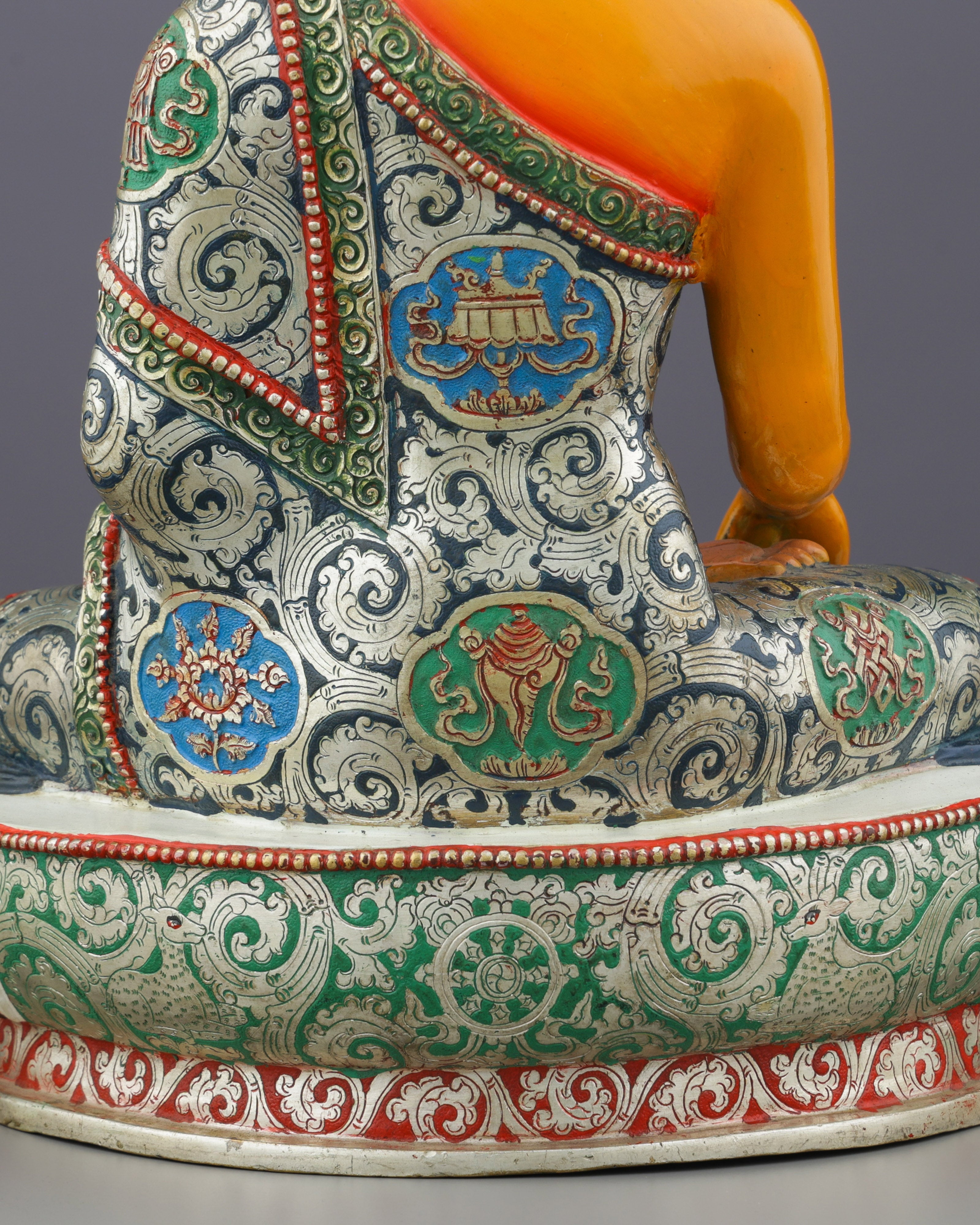 Golden Awakening | Masterfully Crafted Sakyamuni Buddha Statue&nbsp;