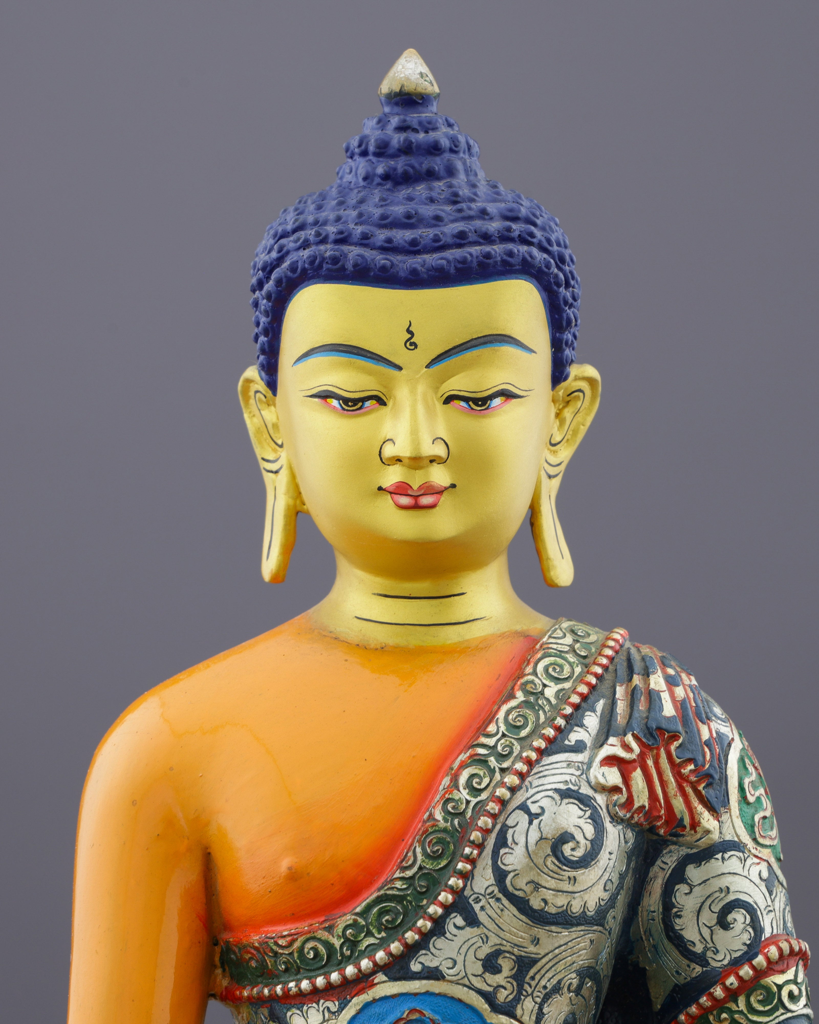 Golden Awakening | Masterfully Crafted Sakyamuni Buddha Statue&nbsp;