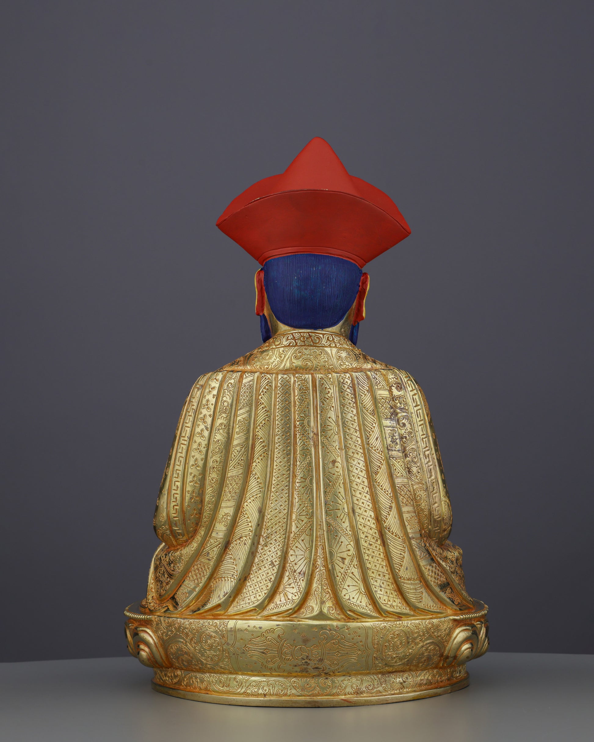 Handcrafted Guru Shapdum | Guardian of Sacred Knowledge - Authentic Handcrafted Statue