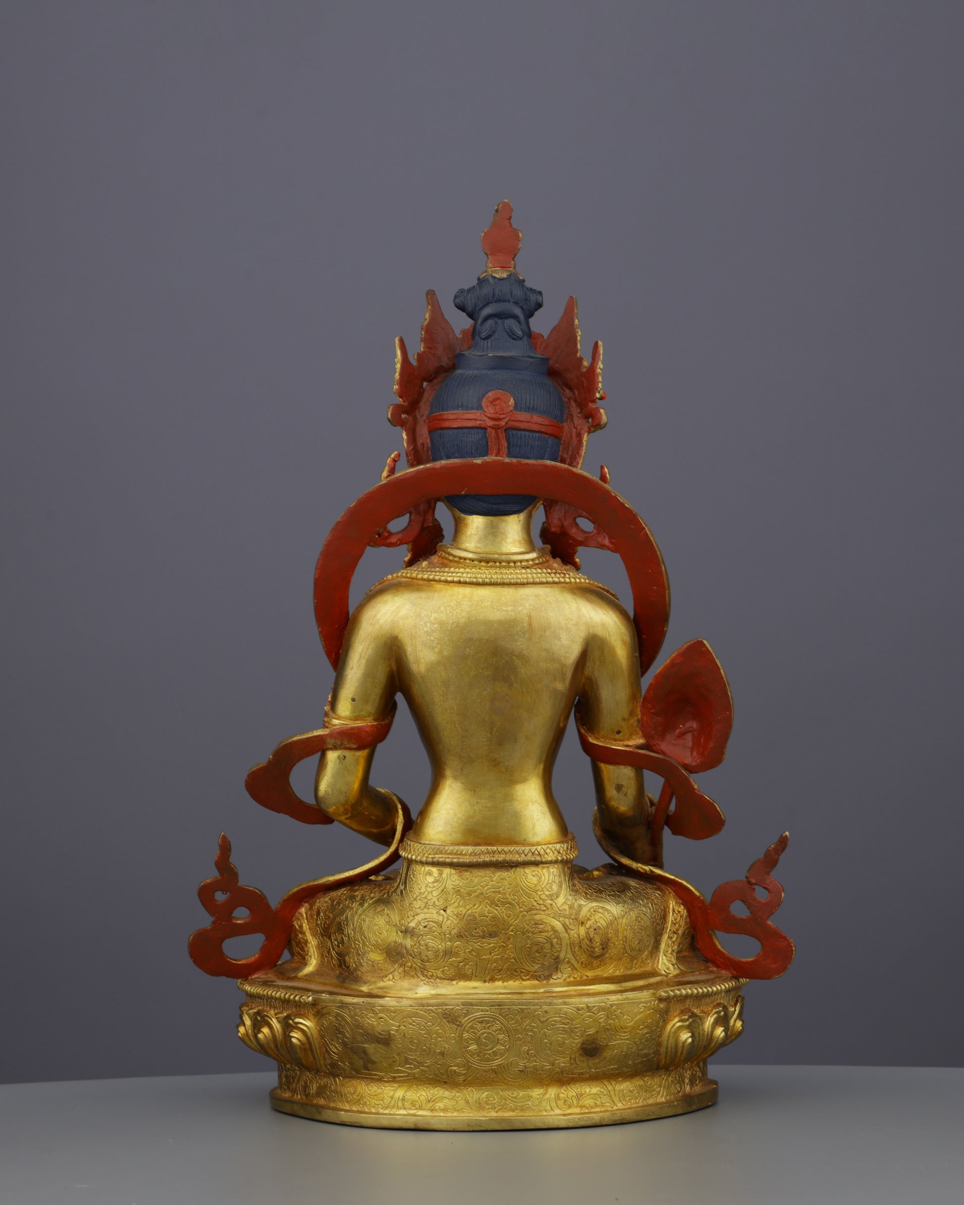 Exquisite Ksitigarbha Statue | Guardian of Earth and Suffering Beings - Authentic Handcrafted Statue