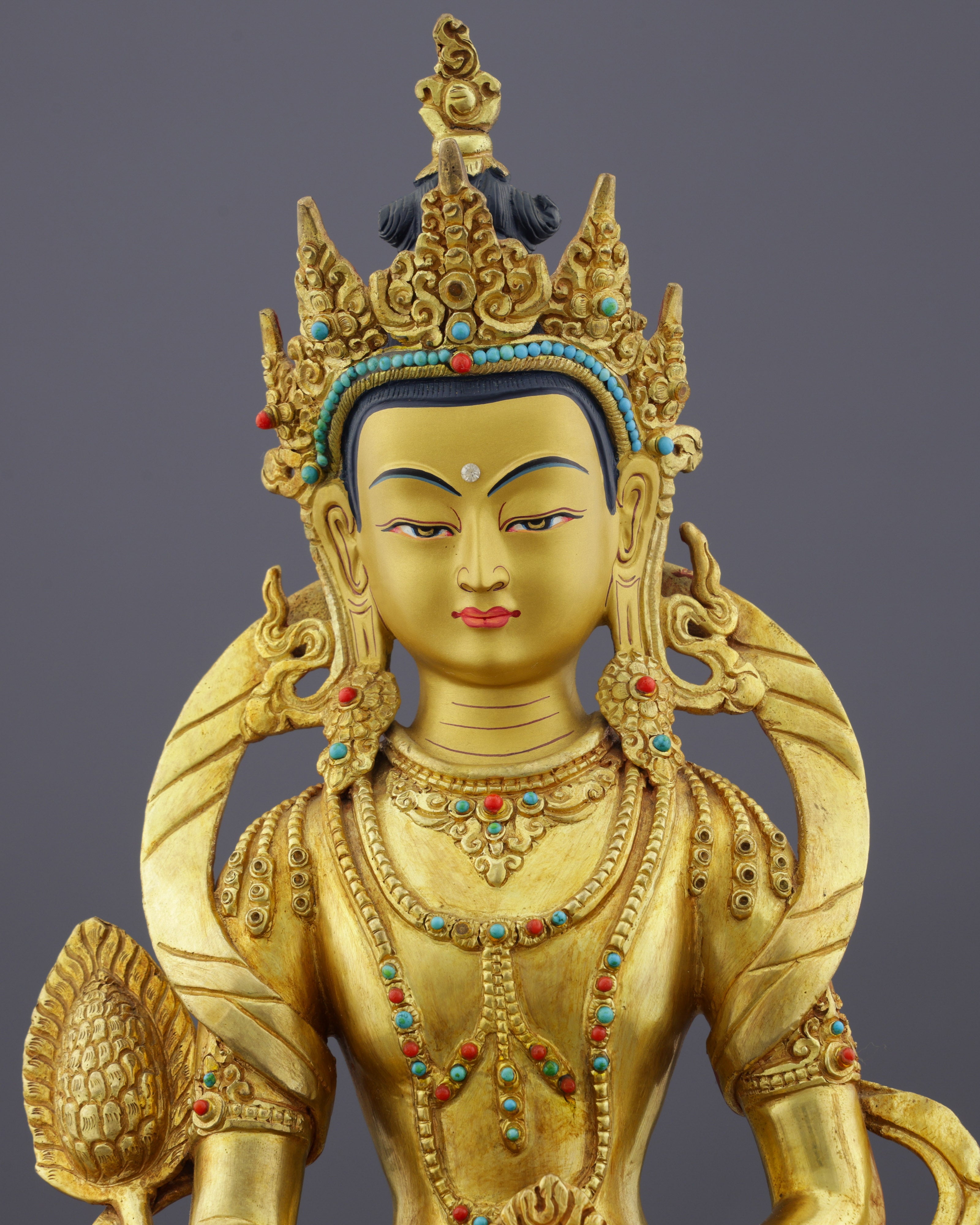 Exquisite Ksitigarbha Statue | Guardian of Earth and Suffering Beings