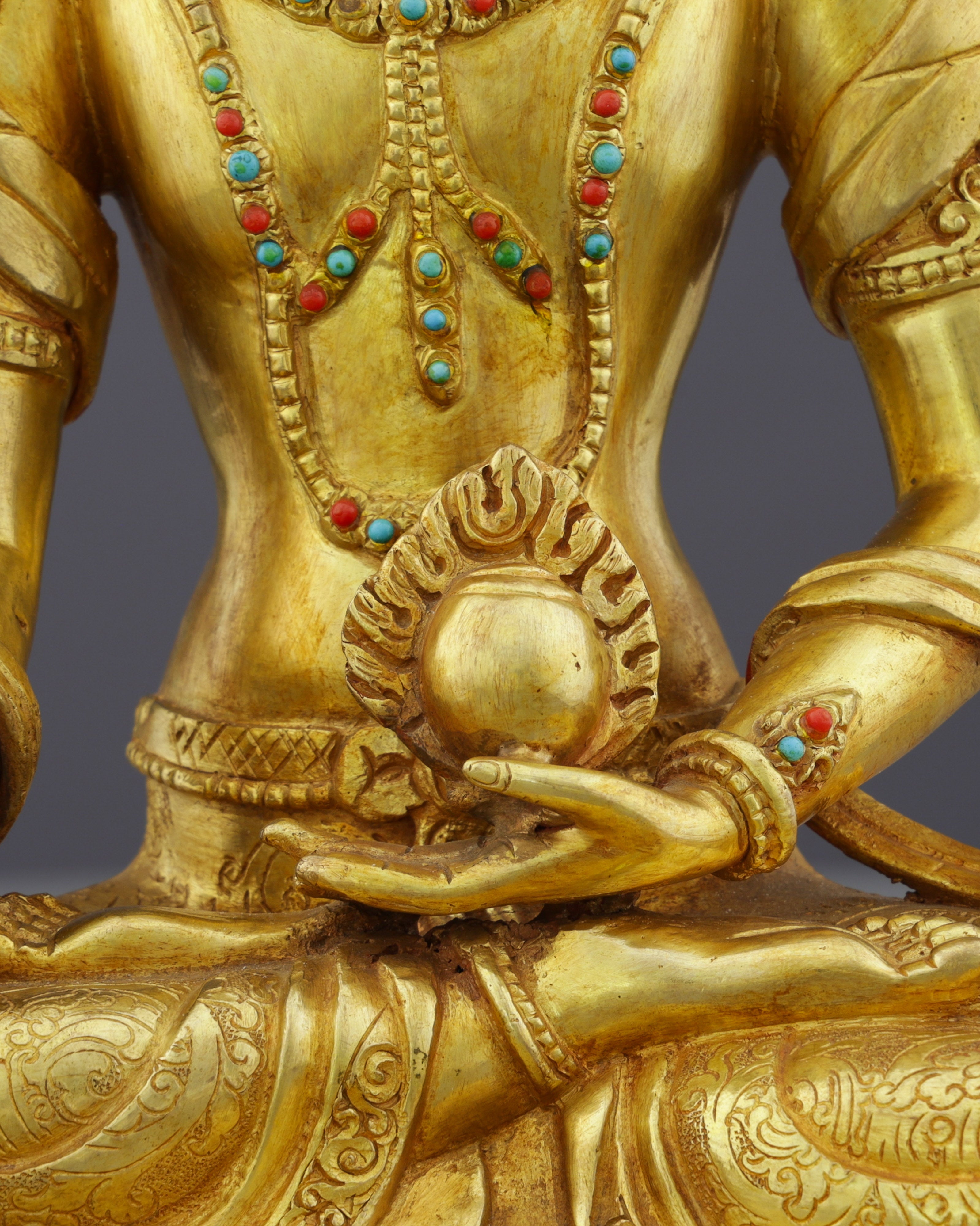 Exquisite Ksitigarbha Statue | Guardian of Earth and Suffering Beings