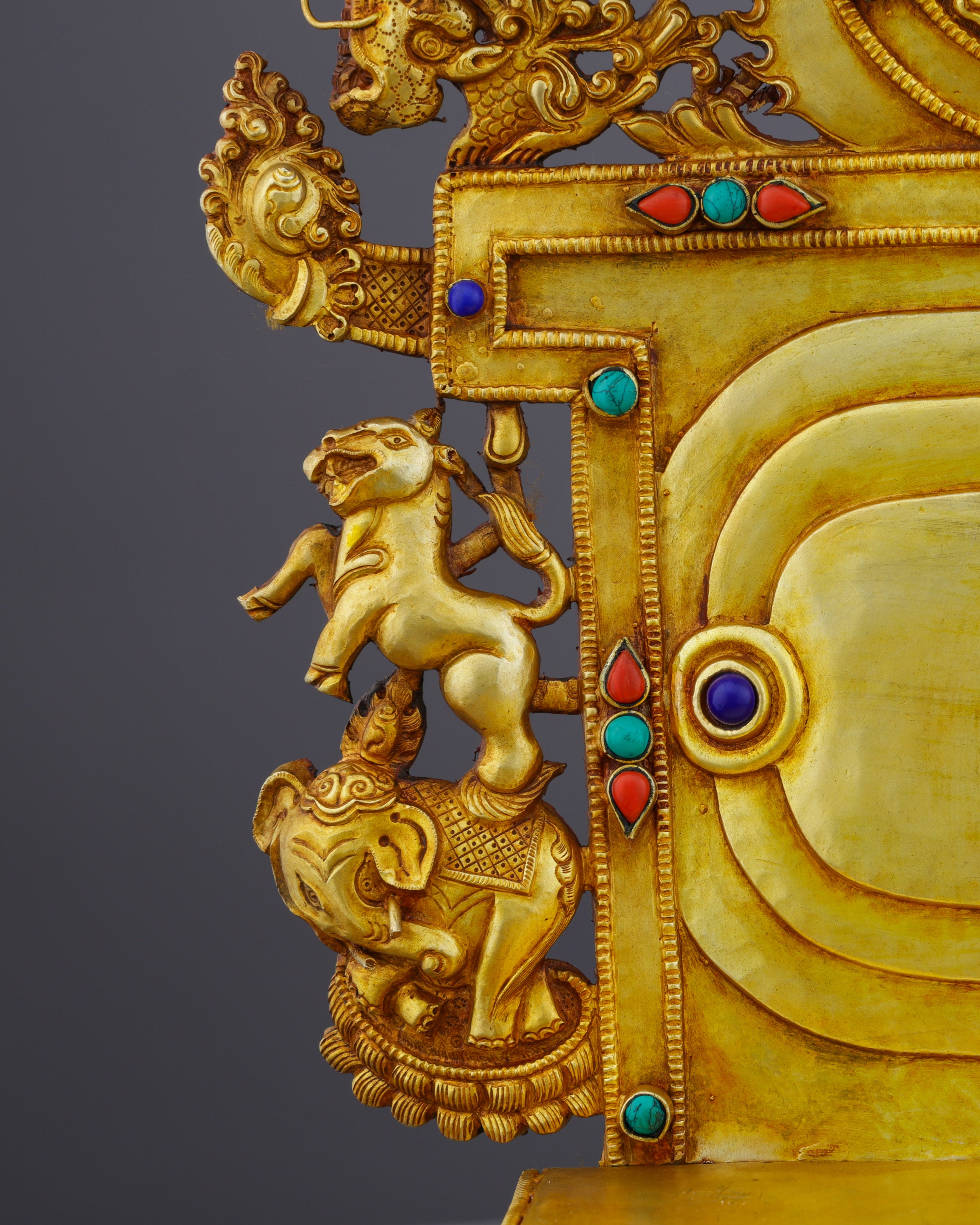 Enthroned Compassion | Magnificent Chengresi on Celestial Throne