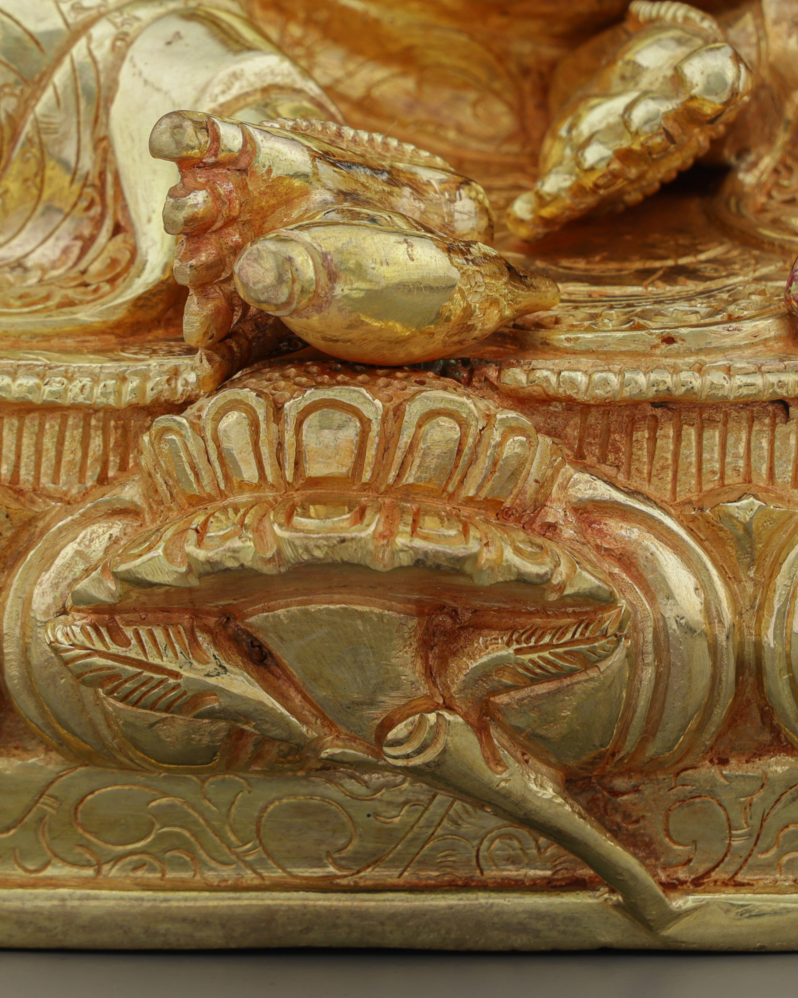 Golden Prosperity | Handcrafted Yellow Dzambhala Statue