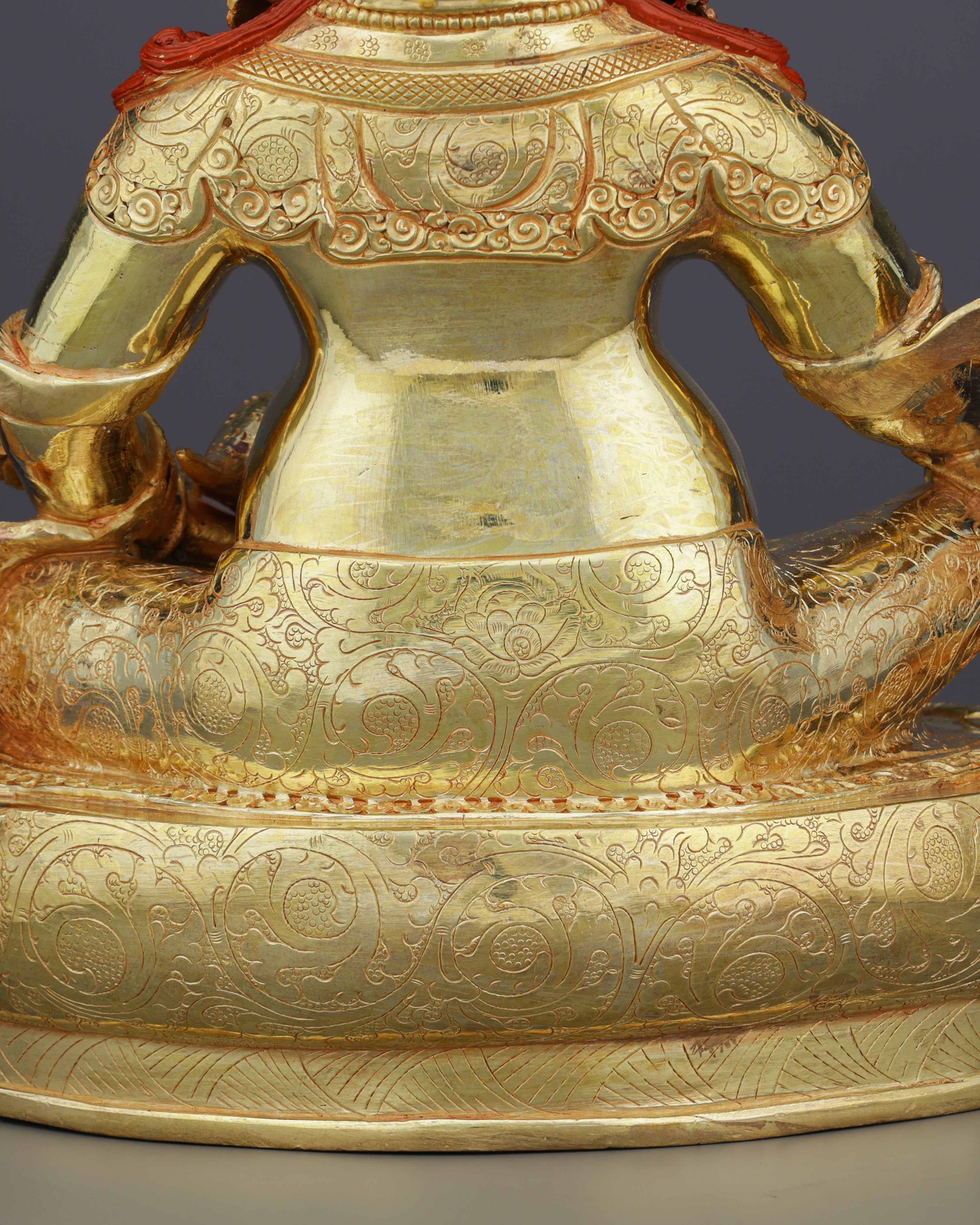 Golden Prosperity | Handcrafted Yellow Dzambhala Statue