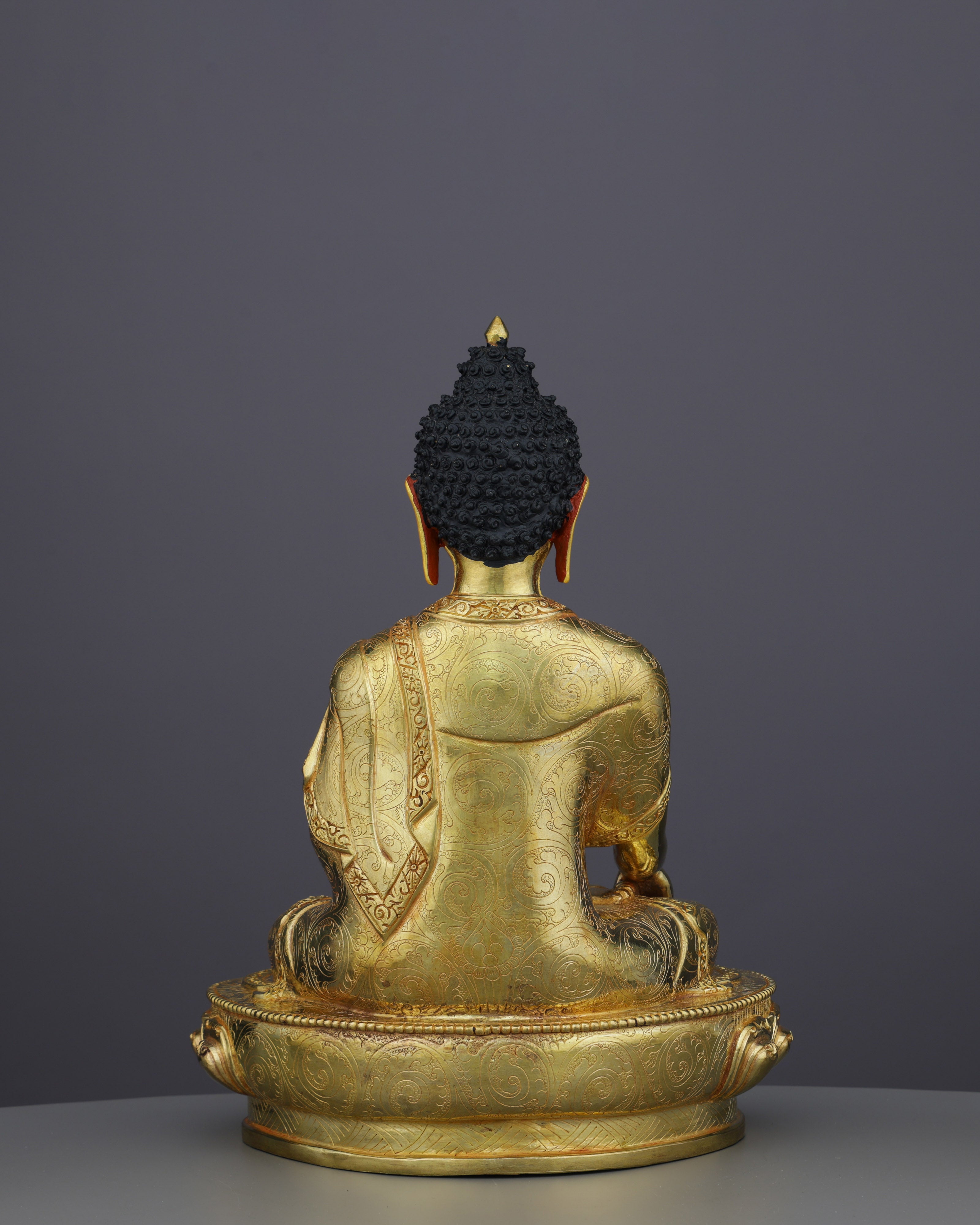 Enlightened Serenity | Handcrafted Sakyamuni Buddha Statue