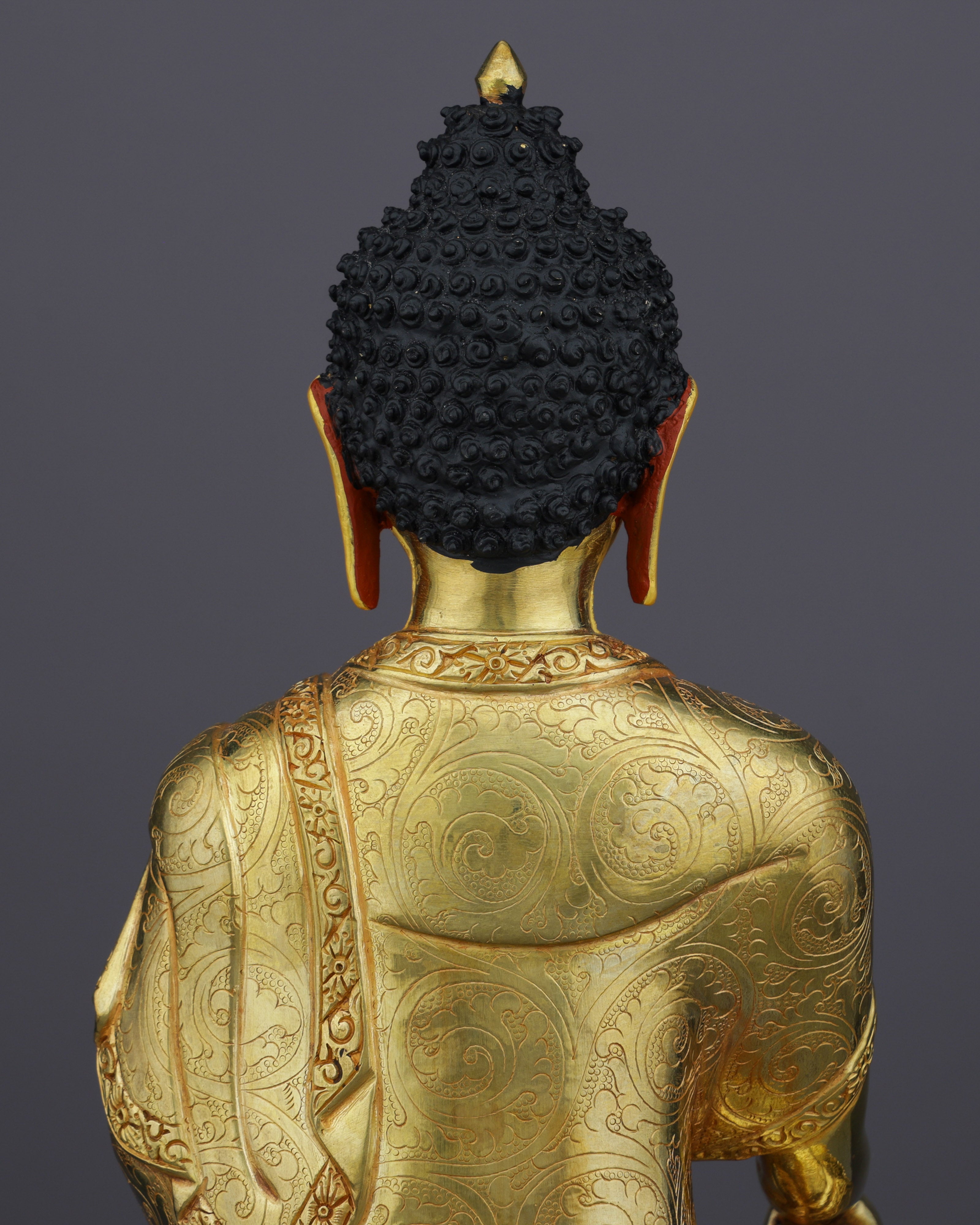 Enlightened Serenity | Handcrafted Sakyamuni Buddha Statue
