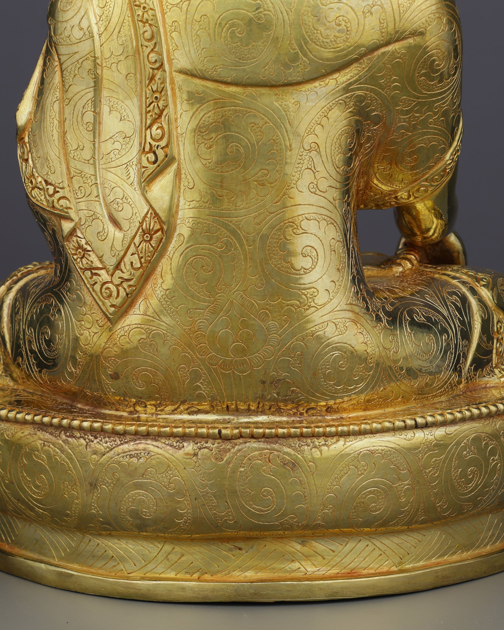 Enlightened Serenity | Handcrafted Sakyamuni Buddha Statue - Authentic Handcrafted Statue