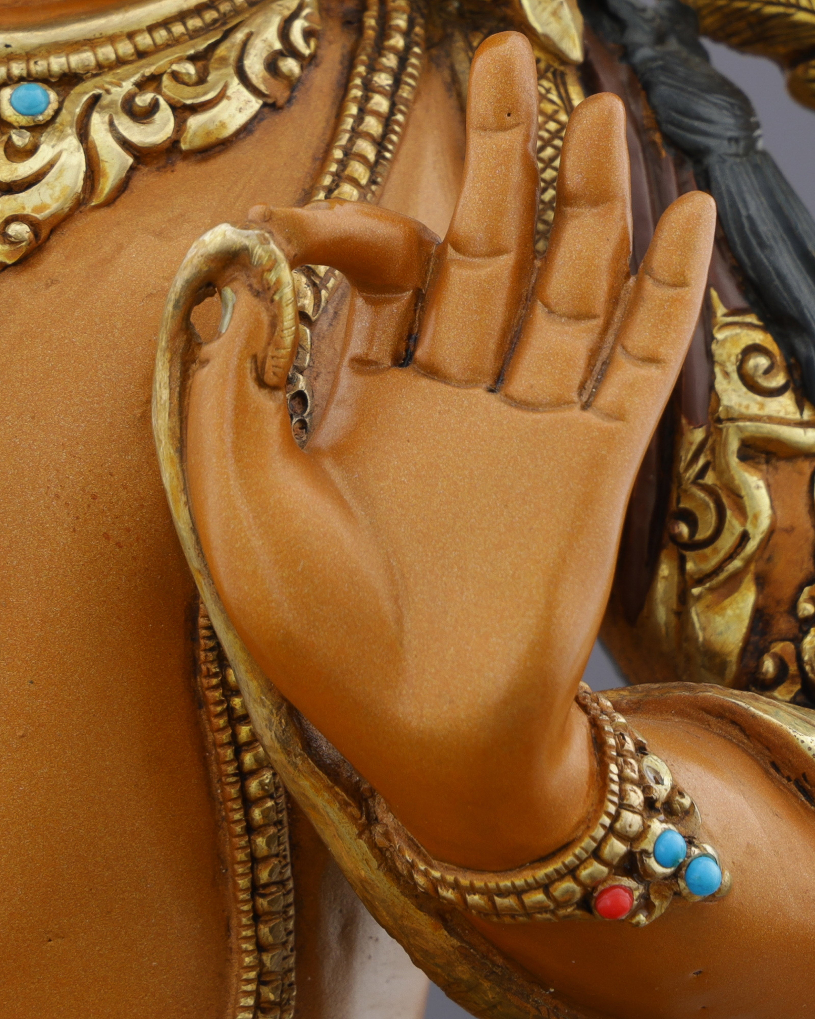 The Sword of Wisdom | Masterfully Crafted Manjushri Statue