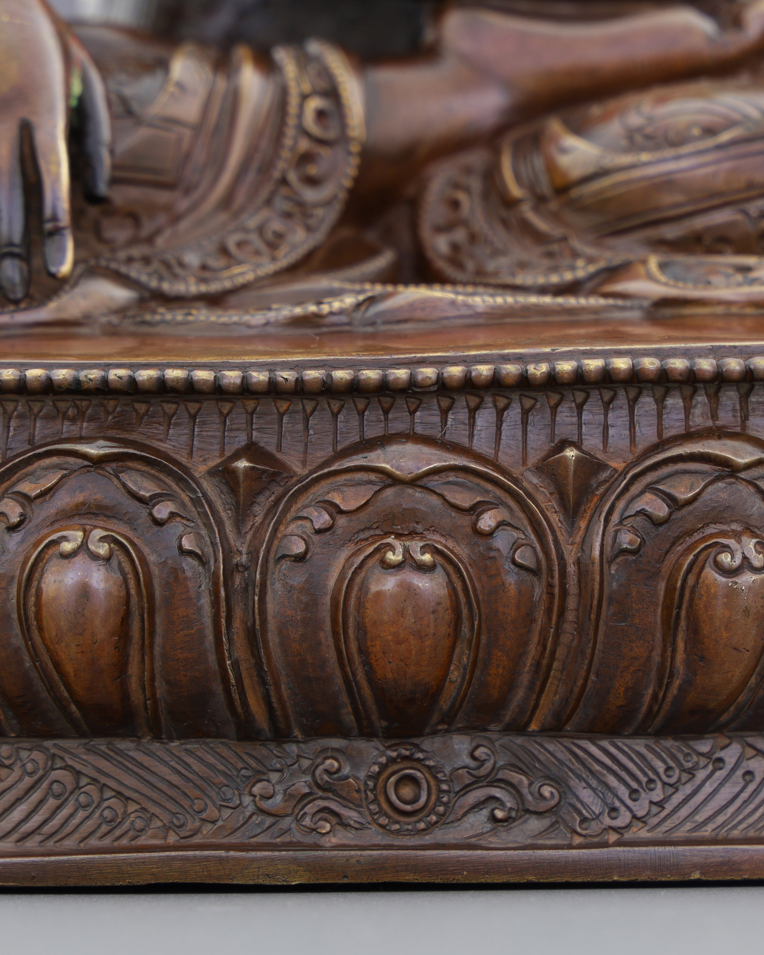 Oxidized Sakyamuni Buddha Statue | Handcrafted from the Heart of the Himalayas