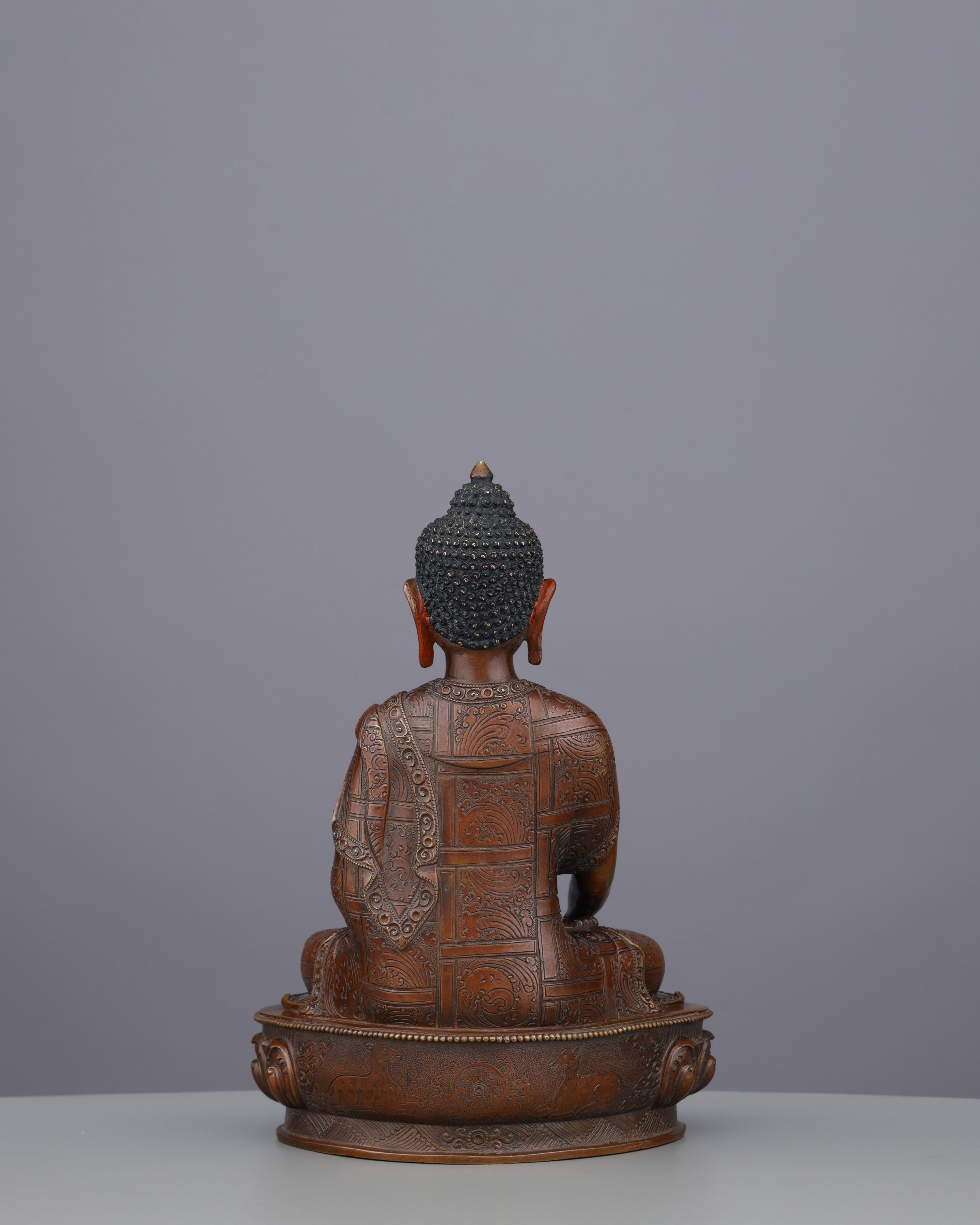 Oxidized Sakyamuni Buddha Statue | Handcrafted from the Heart of the Himalayas