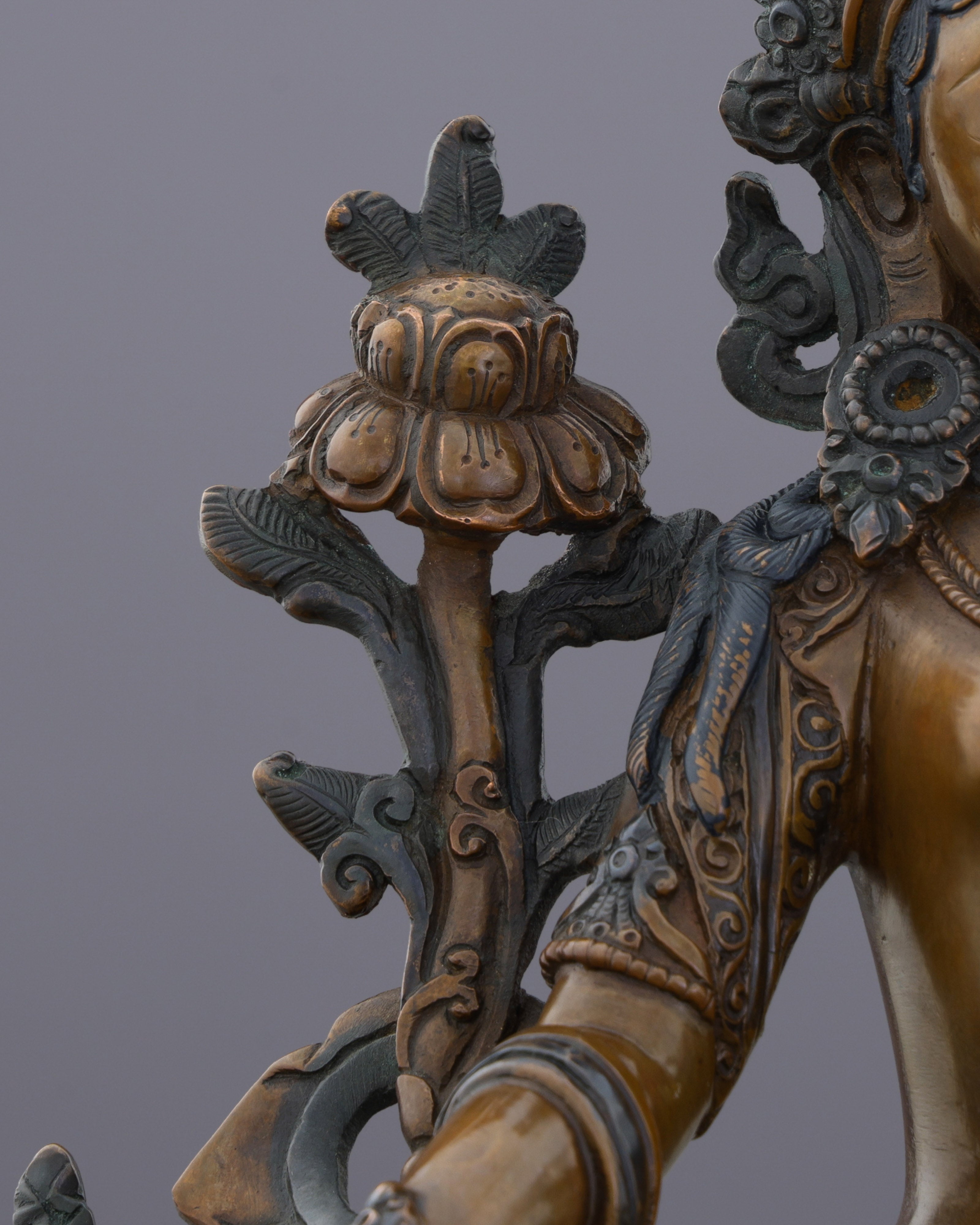 Oxidized Green Tara | Swift Protector and Mother of Liberation