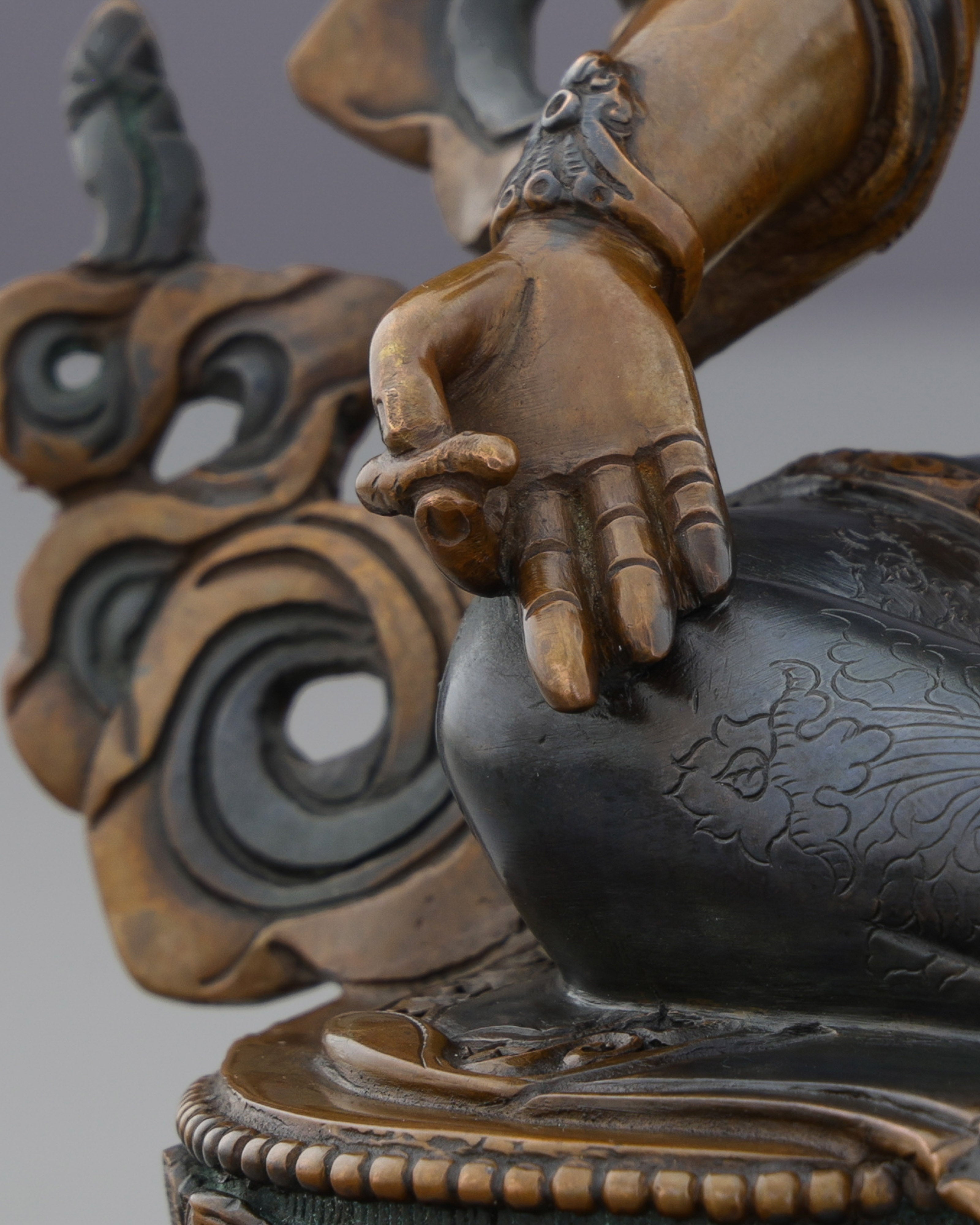 Oxidized Green Tara | Swift Protector and Mother of Liberation