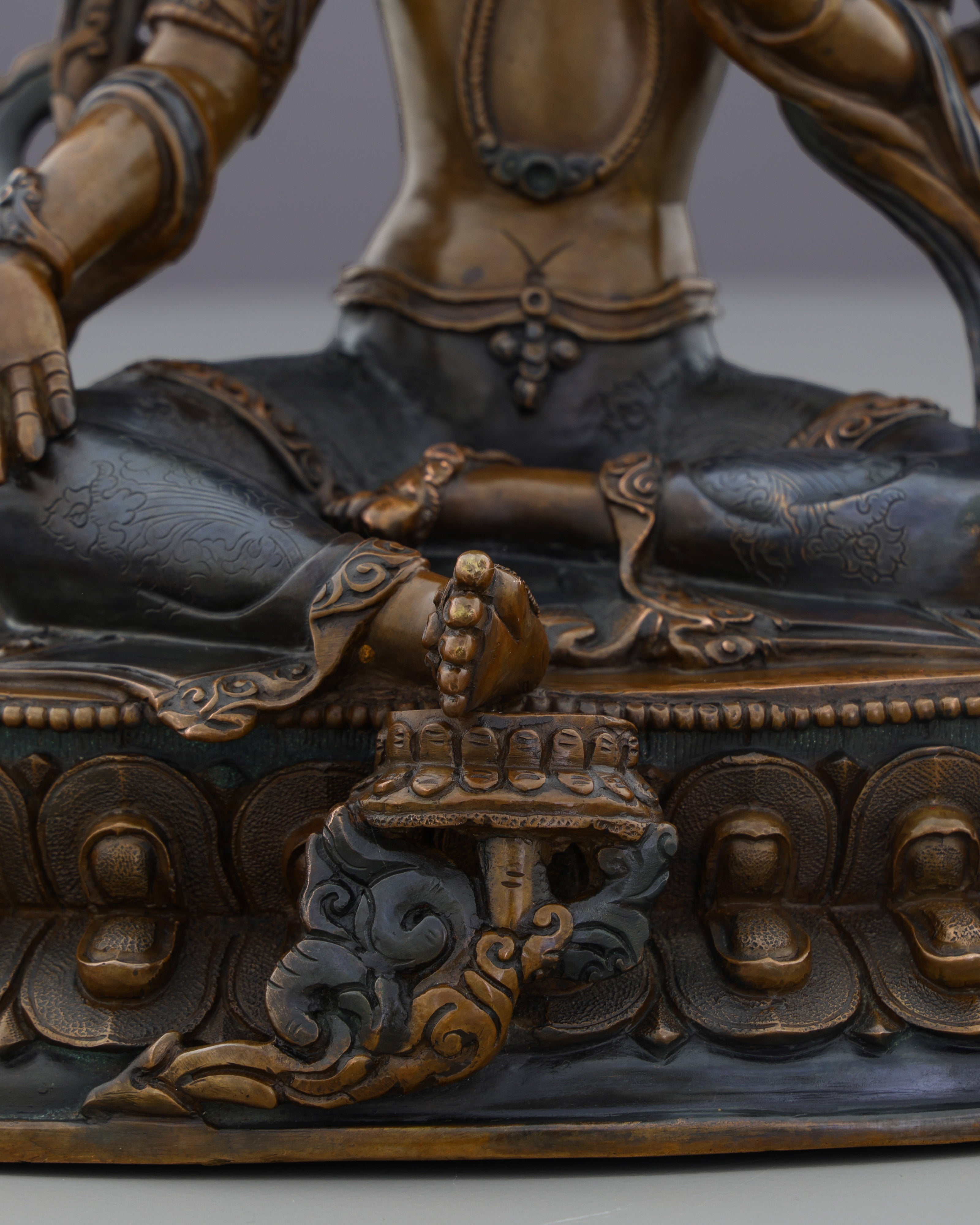 Oxidized Green Tara | Swift Protector and Mother of Liberation