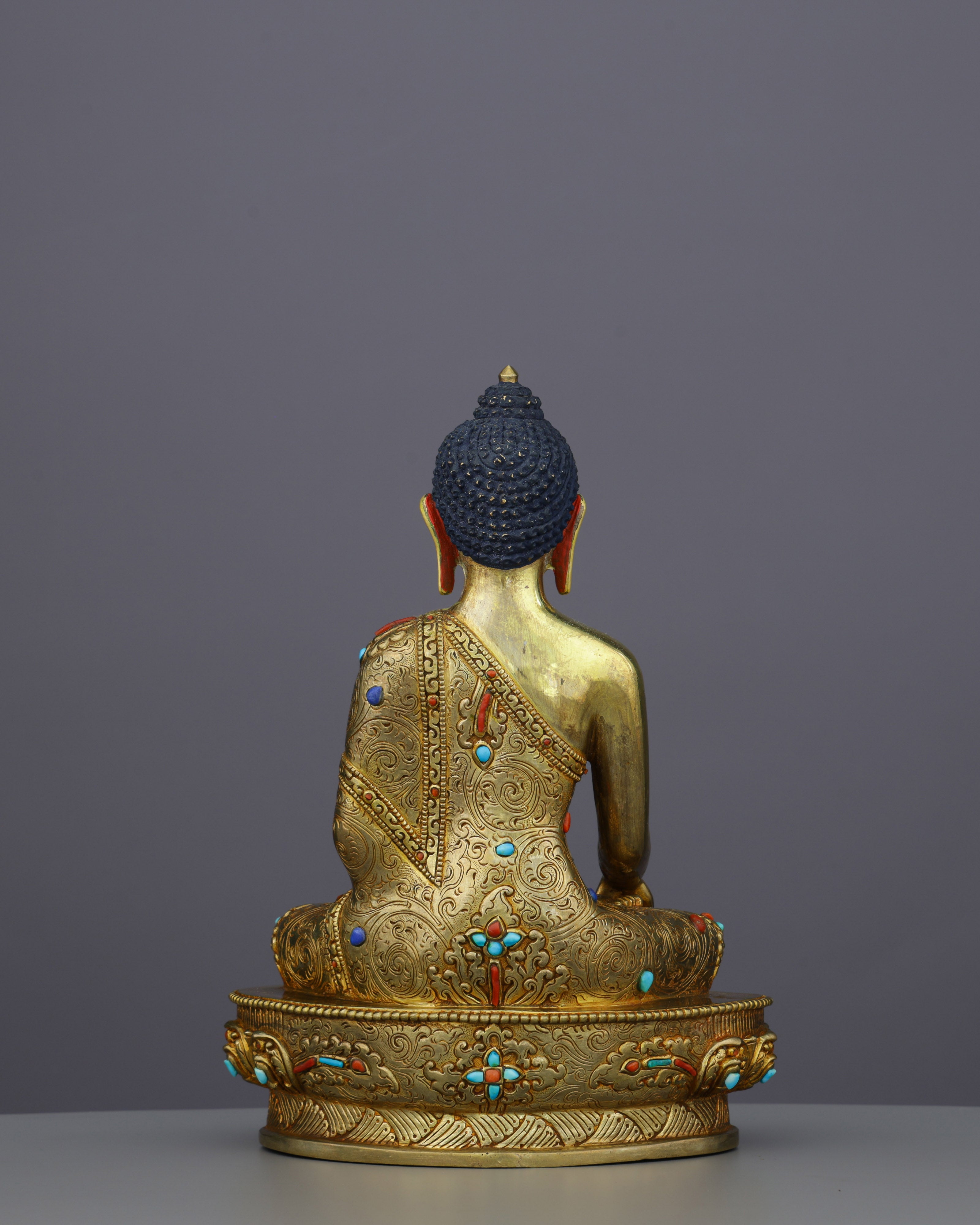 Radiant Tranquility | Handcrafted Sakyamuni Buddha Statue