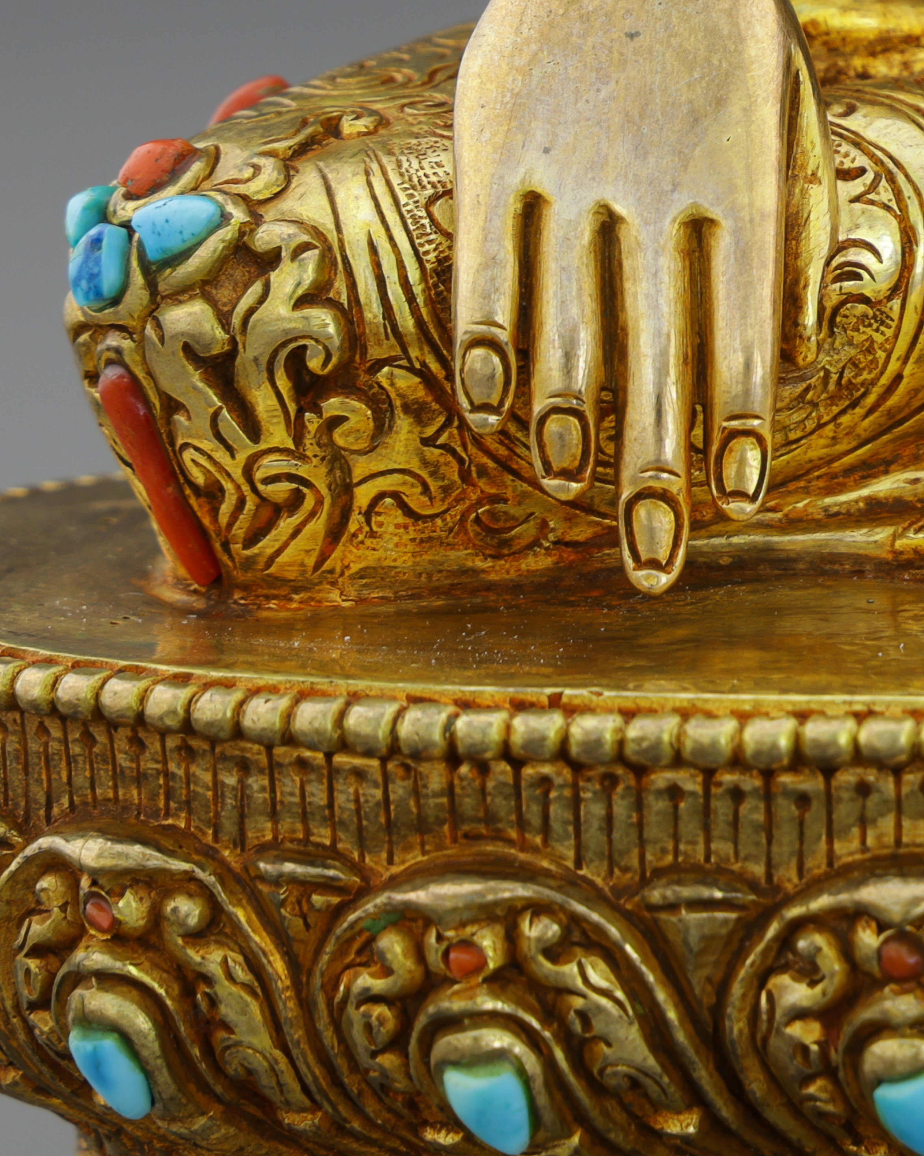 Radiant Tranquility | Handcrafted Sakyamuni Buddha Statue