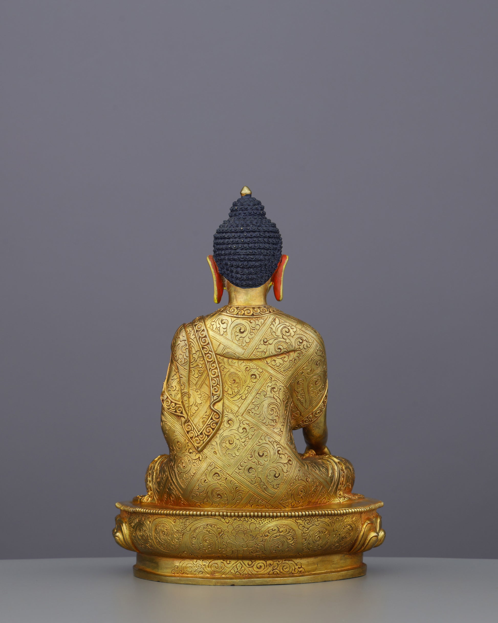 Timeless Grace | Handcrafted Sakyamuni Buddha Statue - Authentic Handcrafted Statue