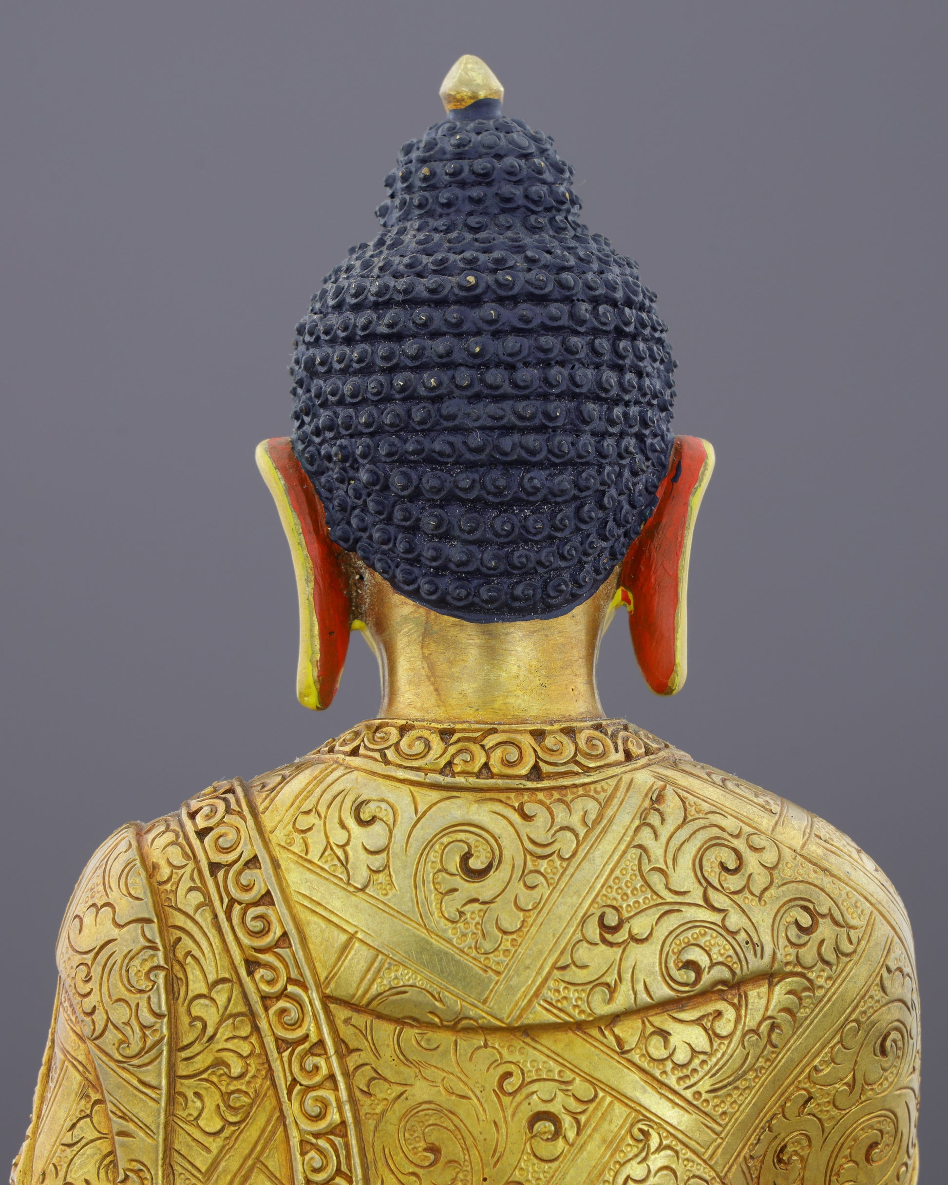 Timeless Grace | Handcrafted Sakyamuni Buddha Statue - Authentic Handcrafted Statue