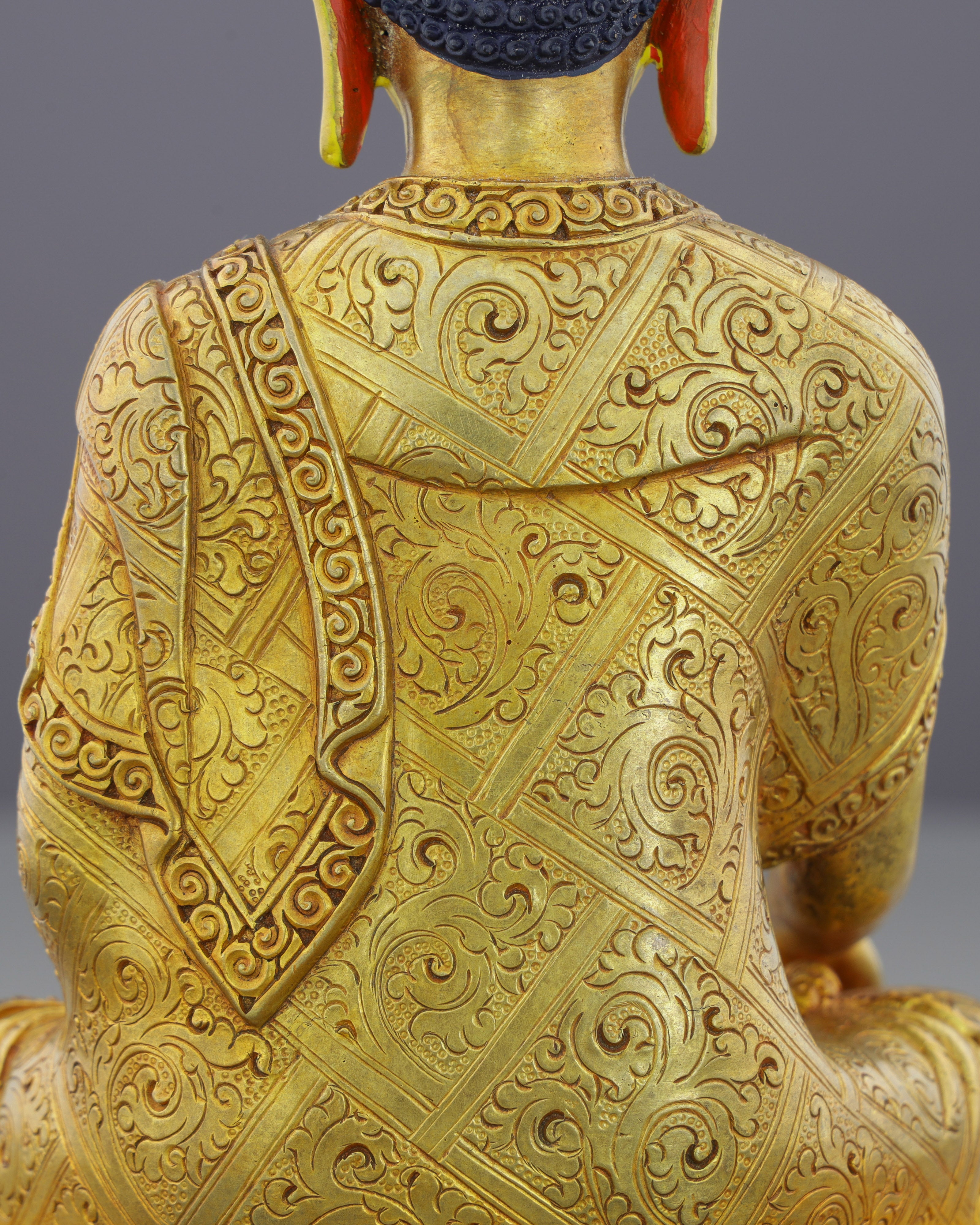Timeless Grace | Handcrafted Sakyamuni Buddha Statue