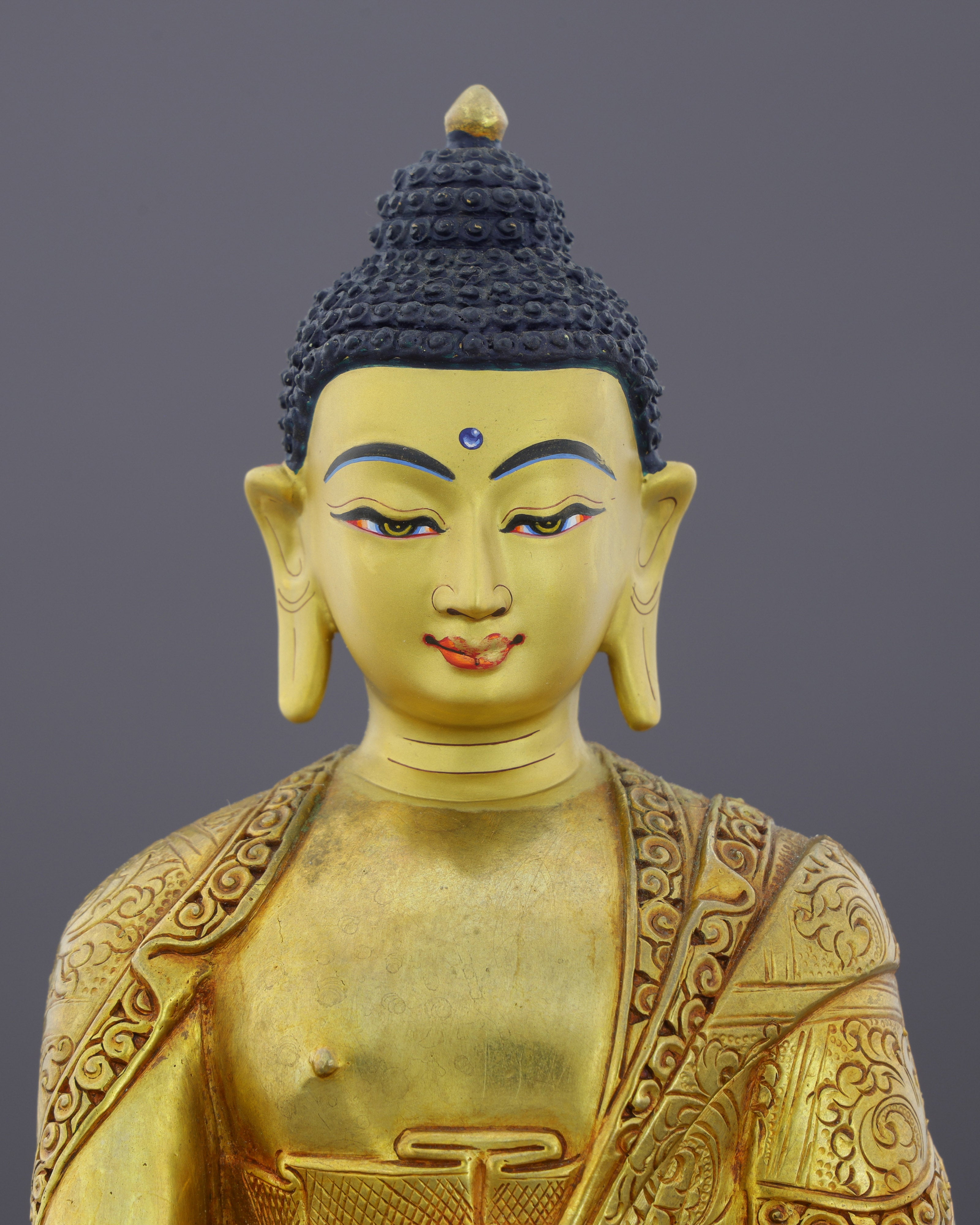 Timeless Grace | Handcrafted Sakyamuni Buddha Statue