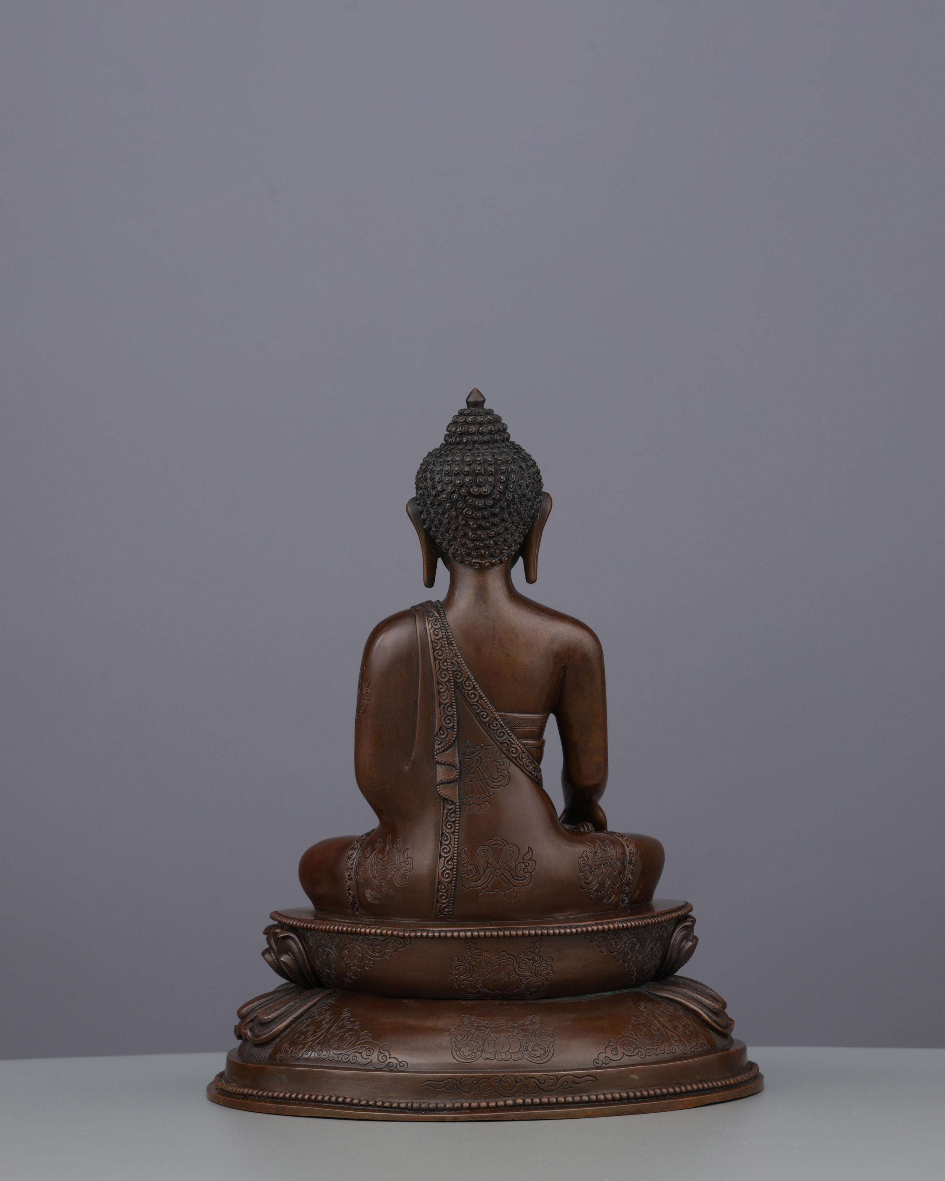 Oxidized Serenity | Handcrafted Sakyamuni Buddha from the Himalayas