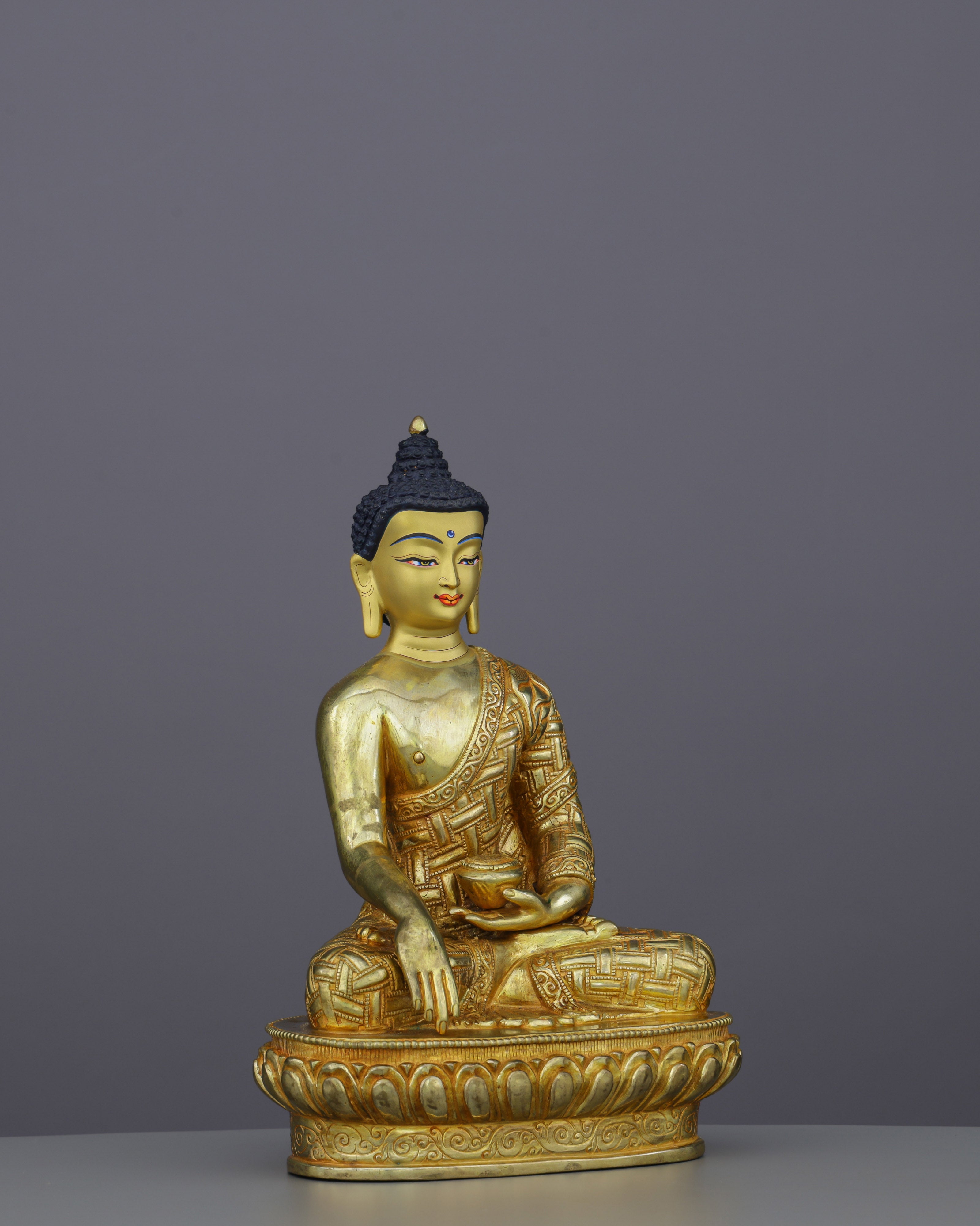 Luminous Peace | Handcrafted Sakyamuni Buddha Statue