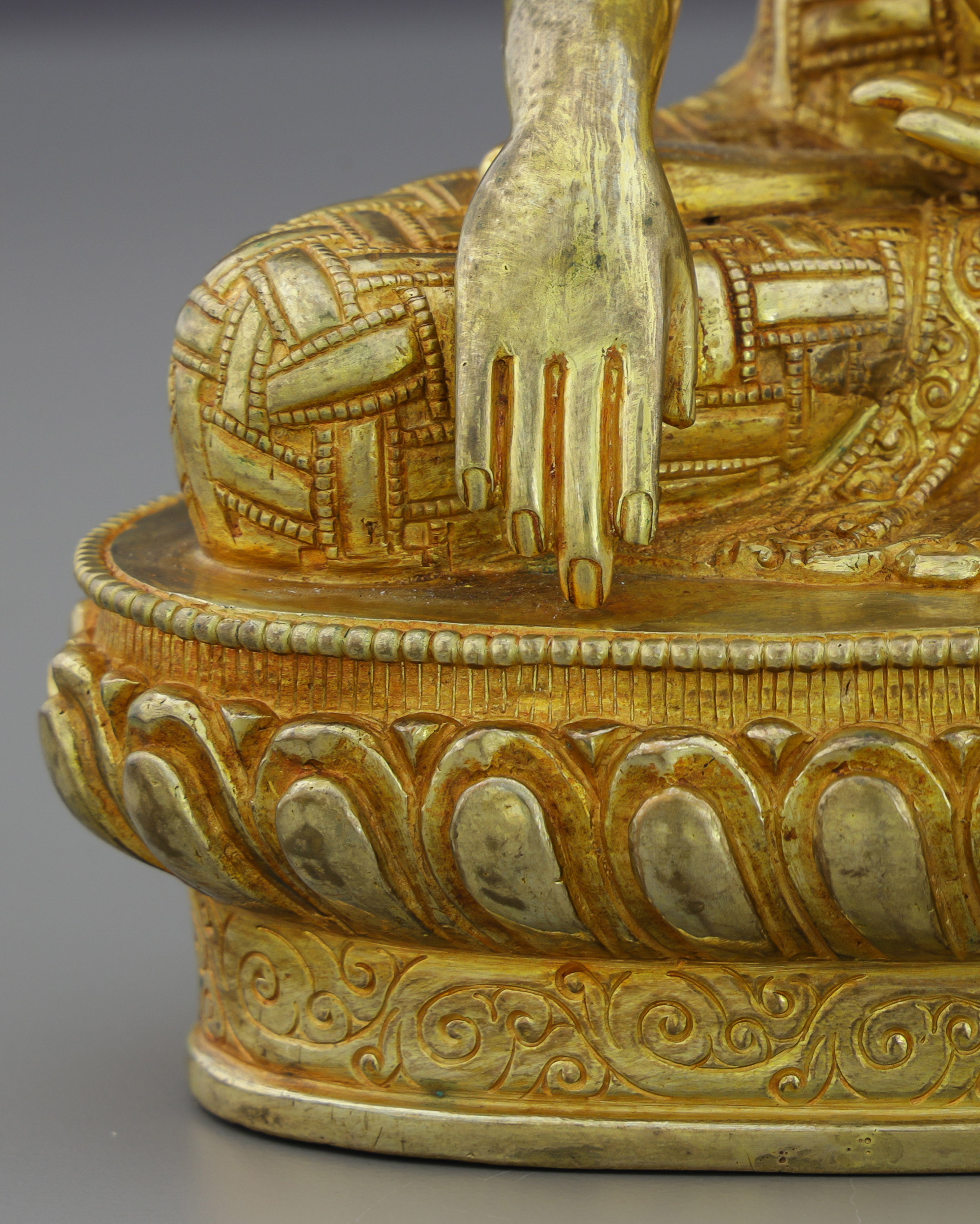 Luminous Peace | Handcrafted Sakyamuni Buddha Statue