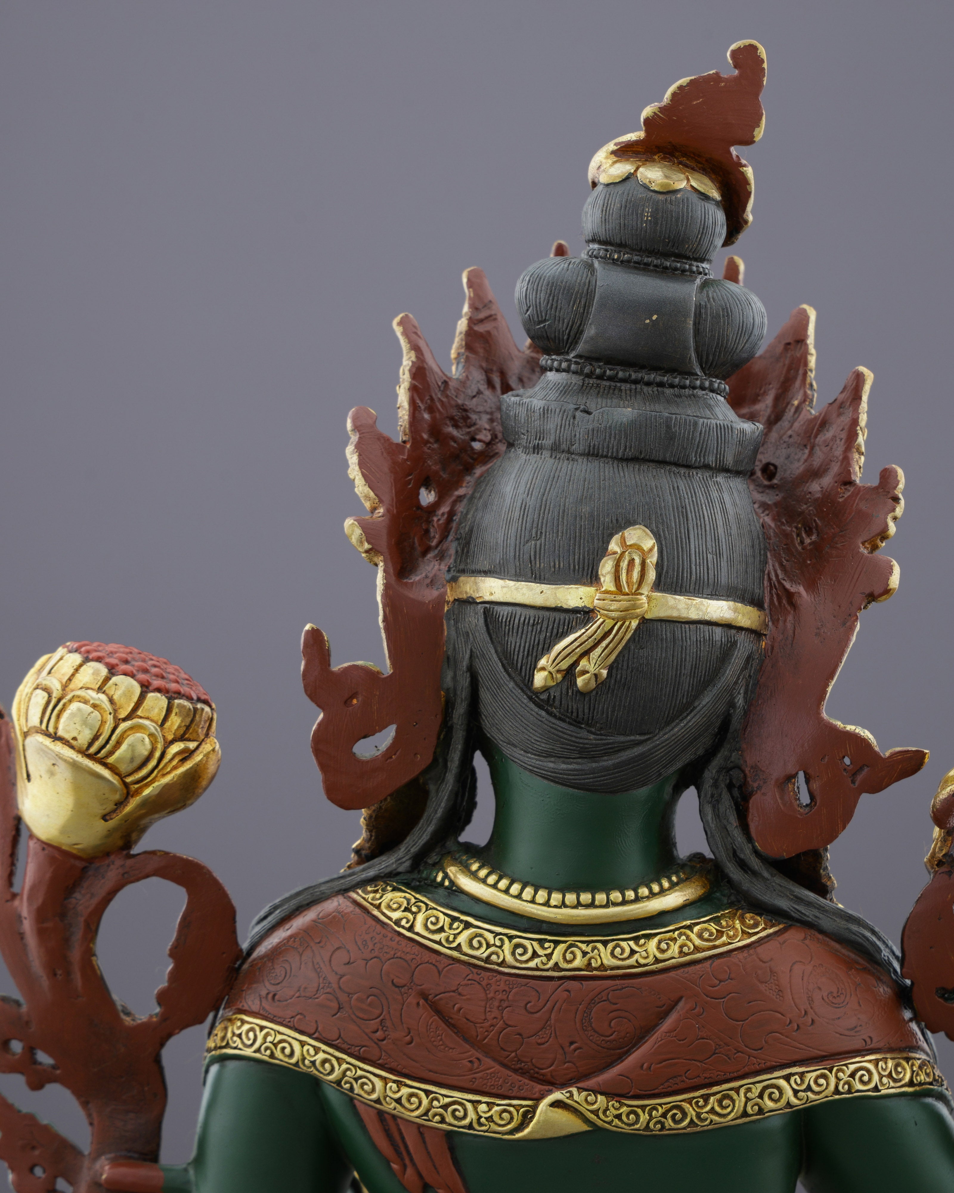 Handcrafted Green Tara Statue | Embodiment of Active Compassion