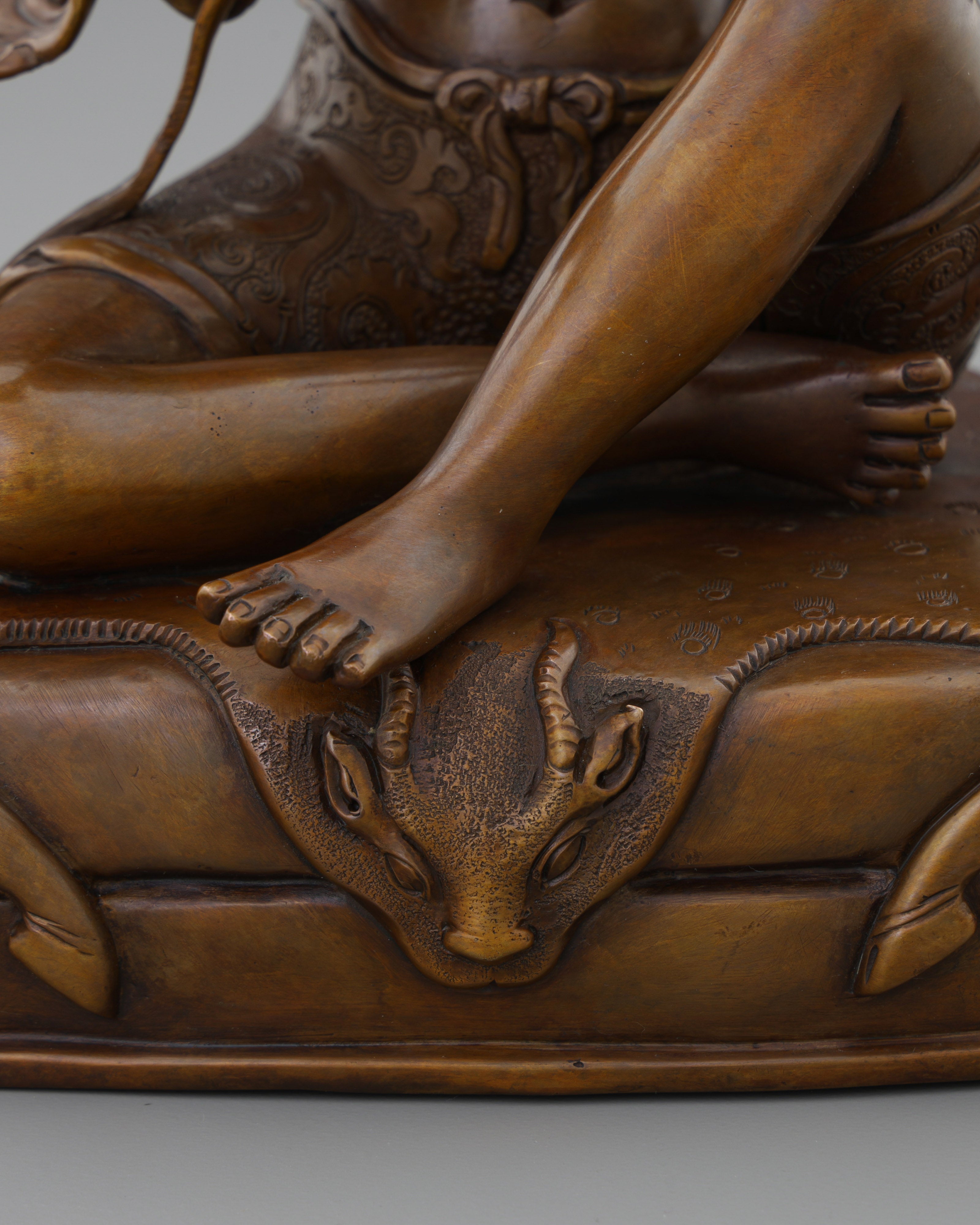 Mystic Master Unveiled | Exquisite Oxidized Naropa Statue