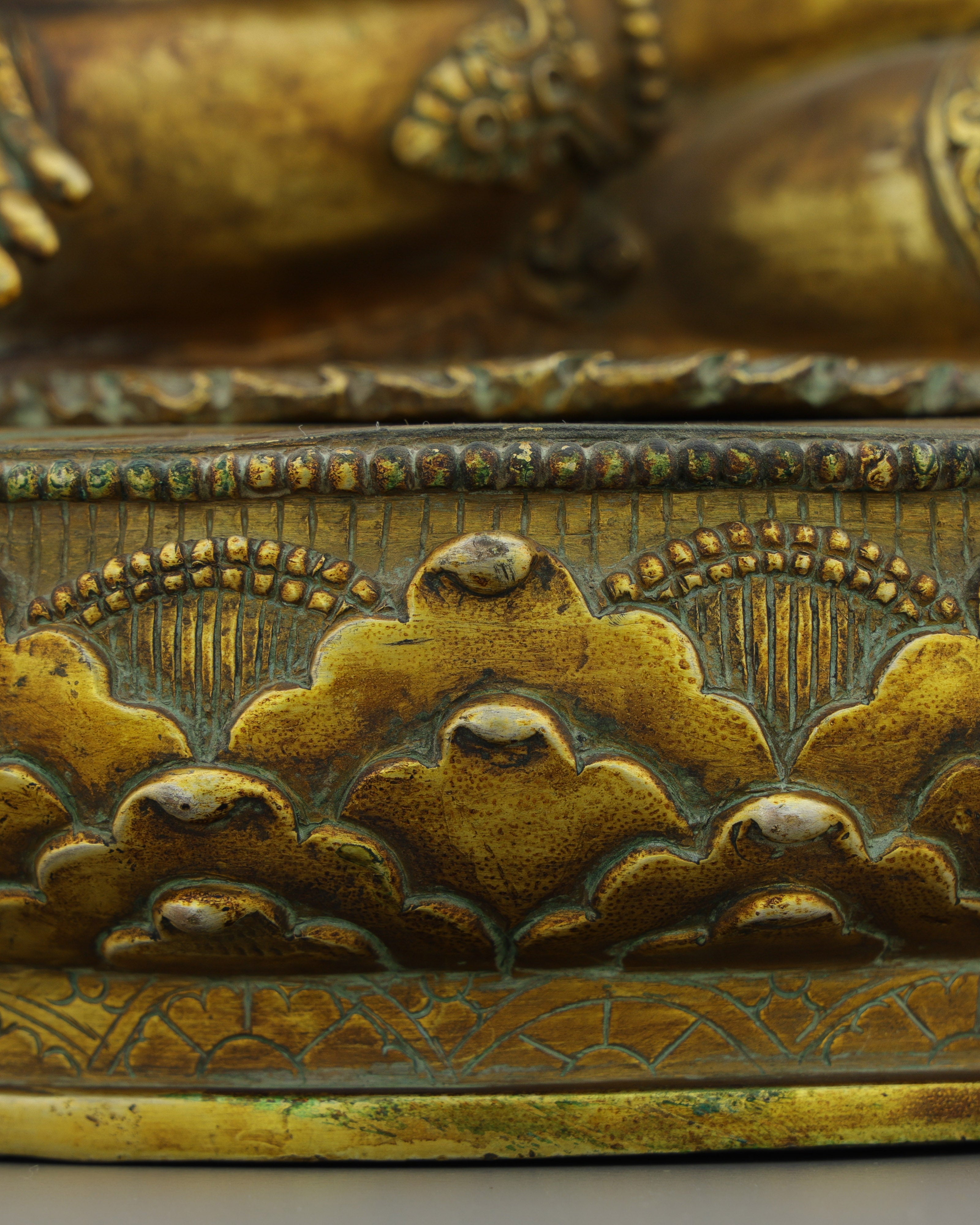 Antique Ratnasambhava Buddha Statue | A Treasure of Himalayan Artistry
