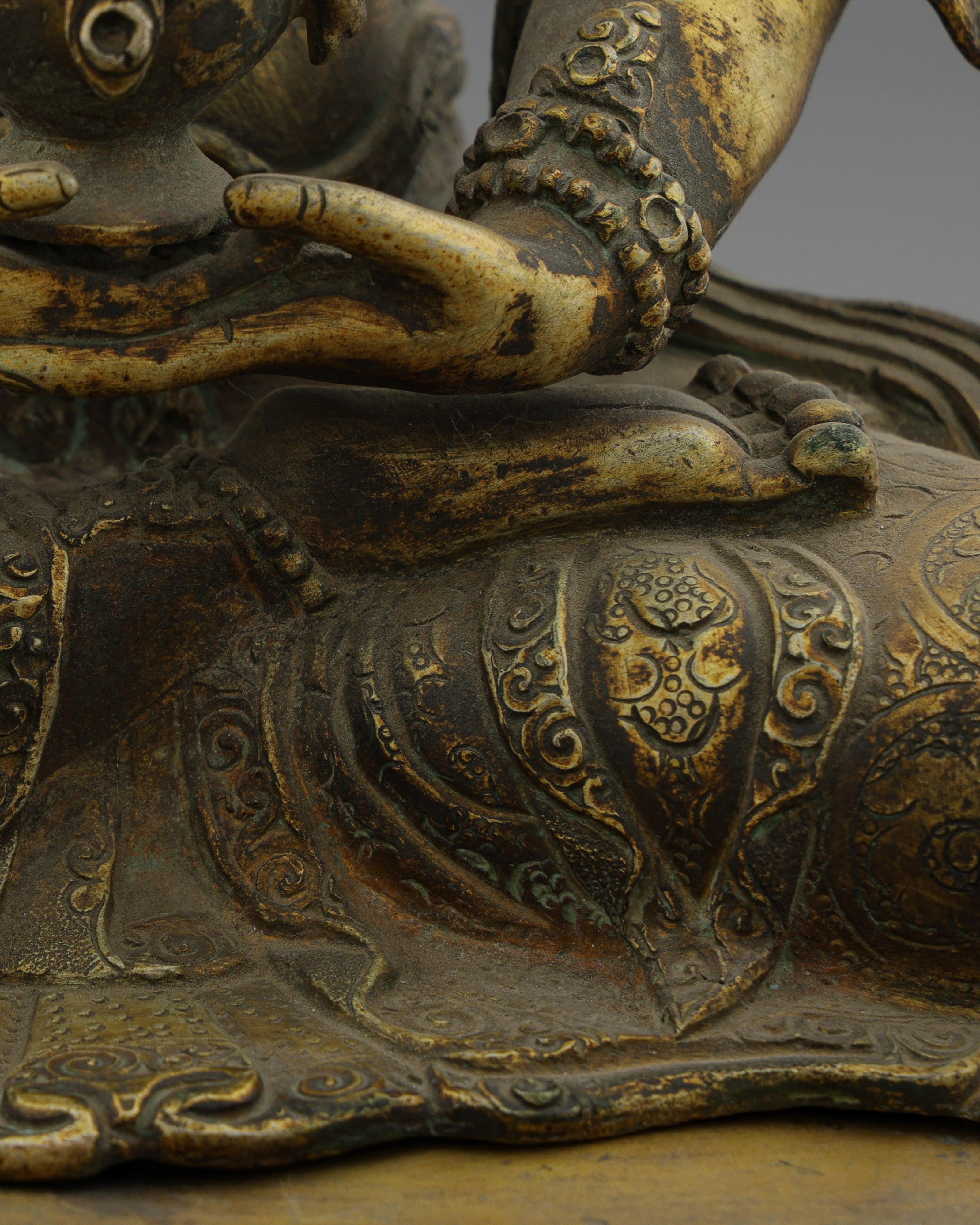 Antique Amitayus Statue | Eternal Life Buddha