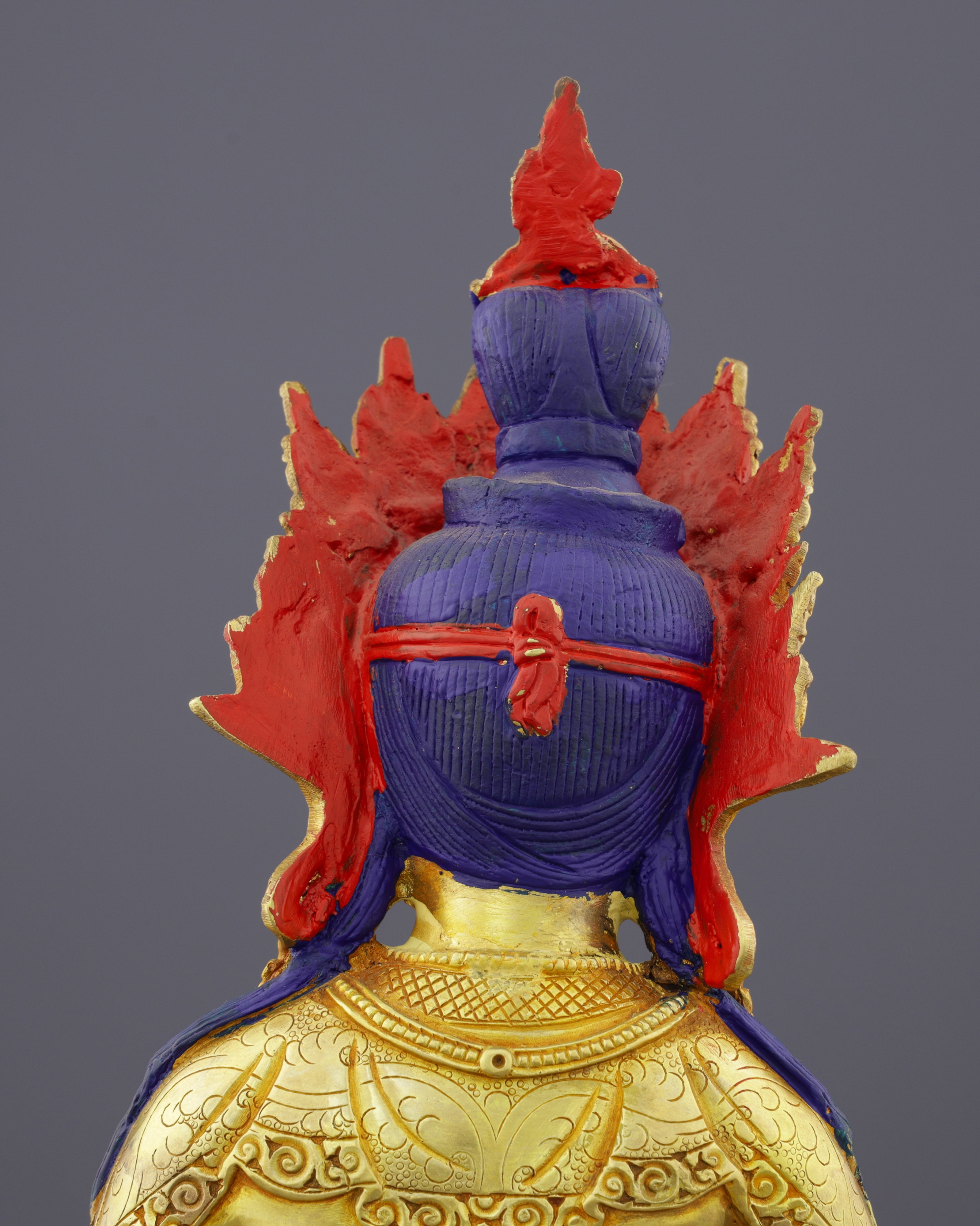 Norgyünma Statue | Handcrafted Golden Goddess of Healing and Prosperity