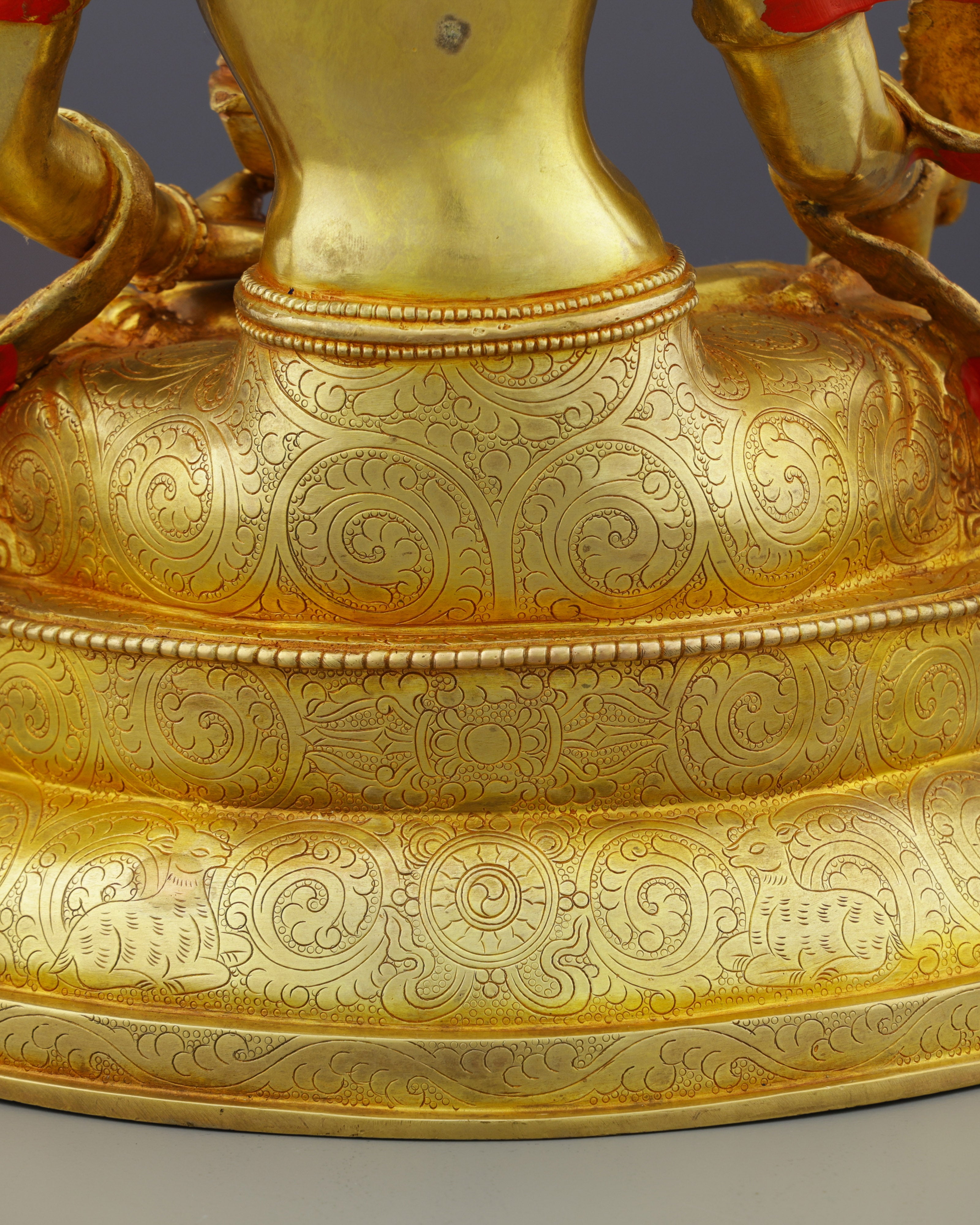 Norgyünma Statue | Handcrafted Golden Goddess of Healing and Prosperity