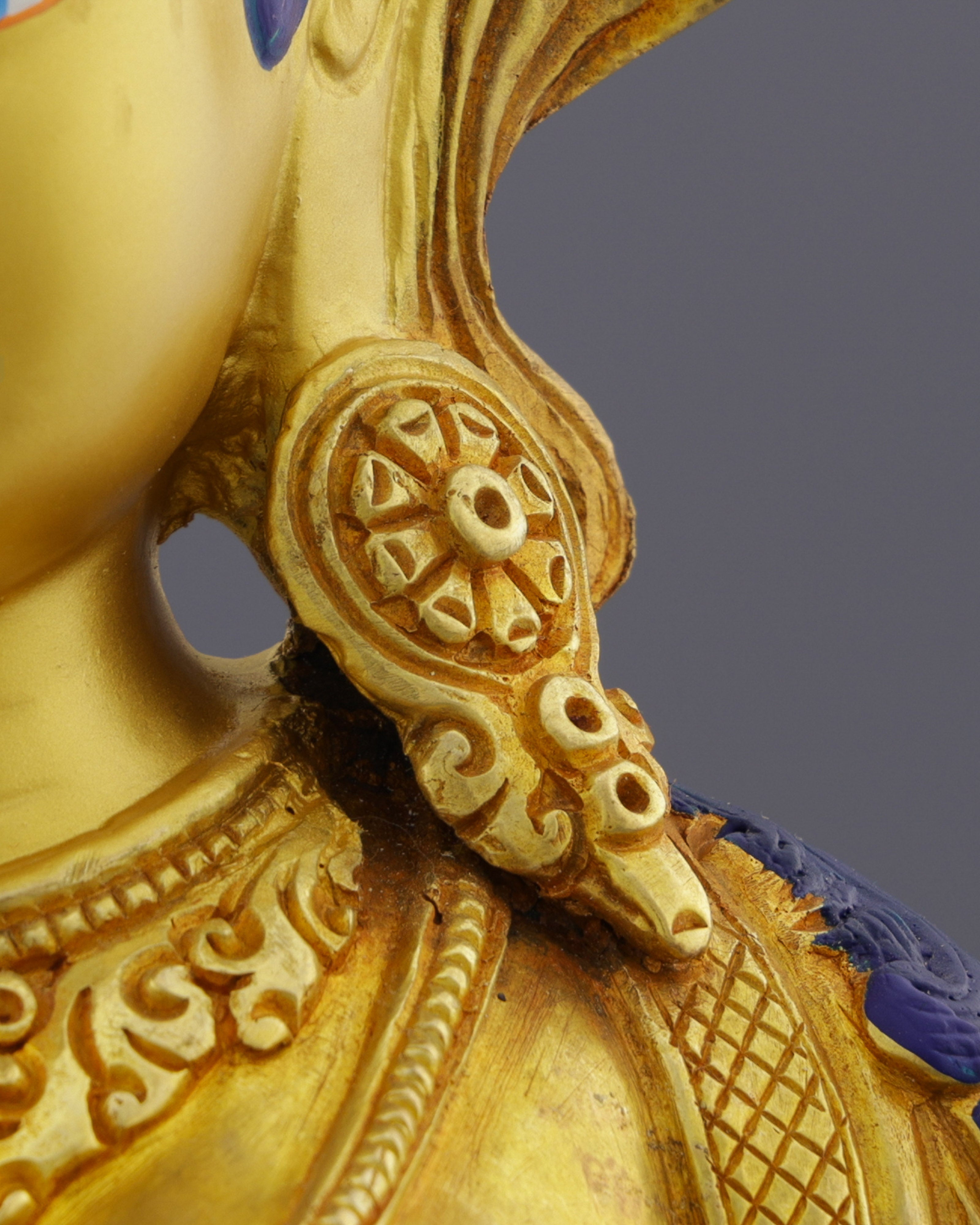 Norgyünma Statue | Handcrafted Golden Goddess of Healing and Prosperity