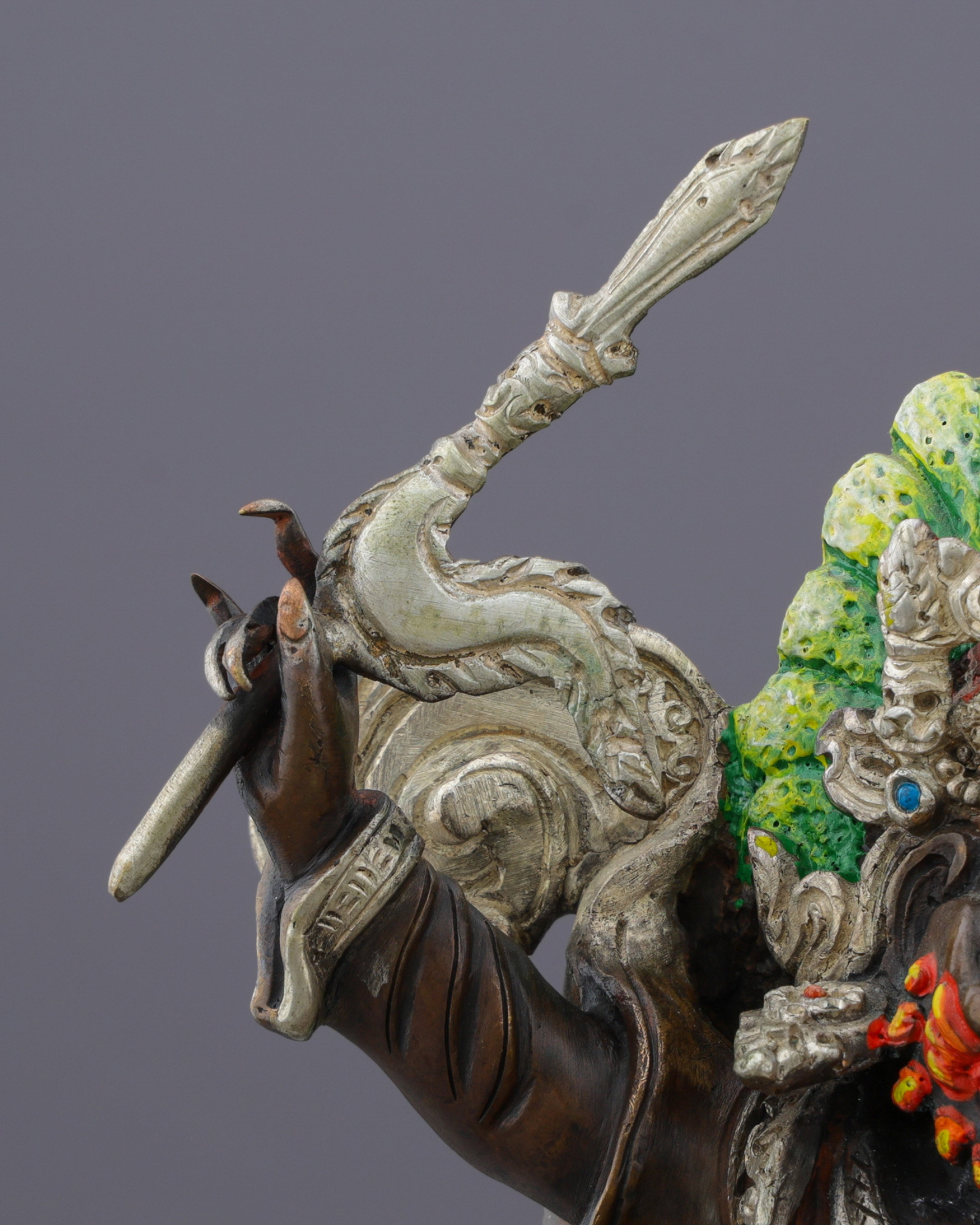 Maning Nakpo Statue | The Fierce Protector of Sacred Dharma