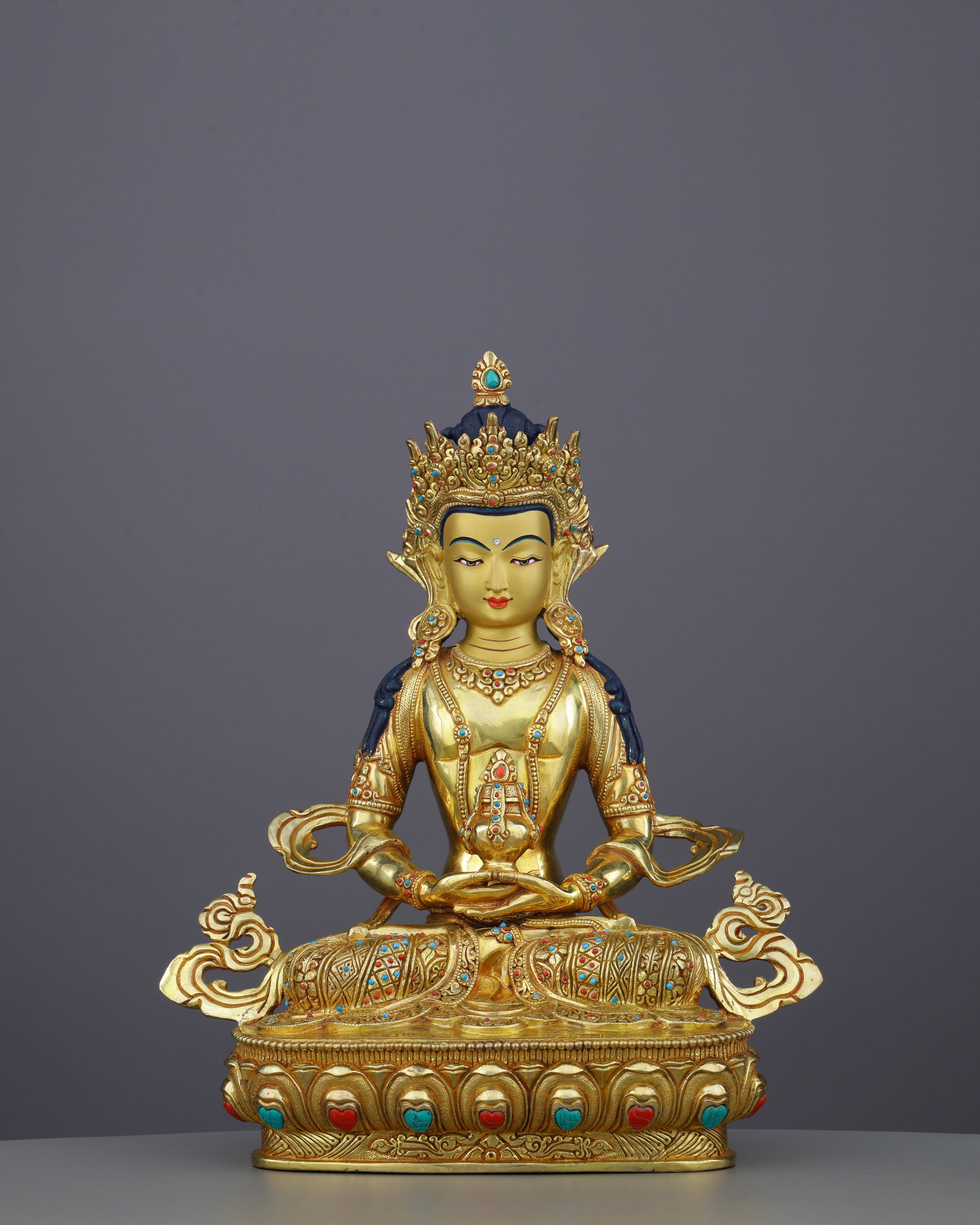 Amitayus Buddha Statue | Eternal Radiance of Infinite Life - Authentic Handcrafted Statue
