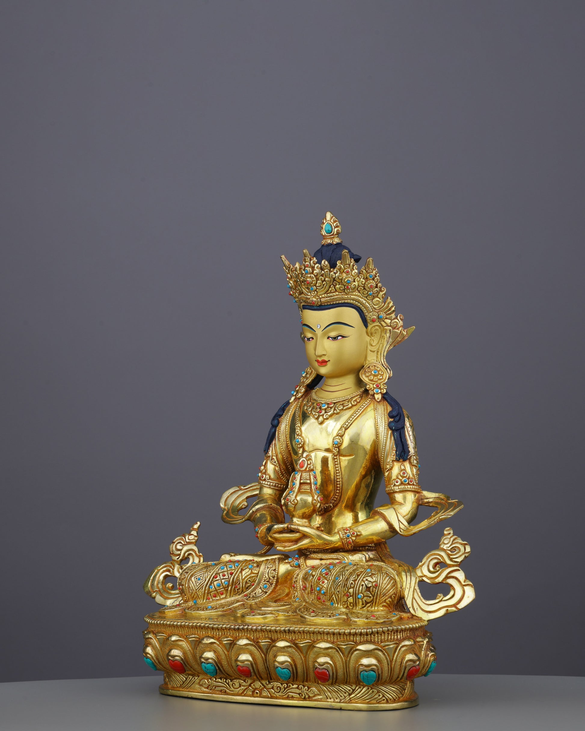 Amitayus Buddha Statue | Eternal Radiance of Infinite Life - Authentic Handcrafted Statue