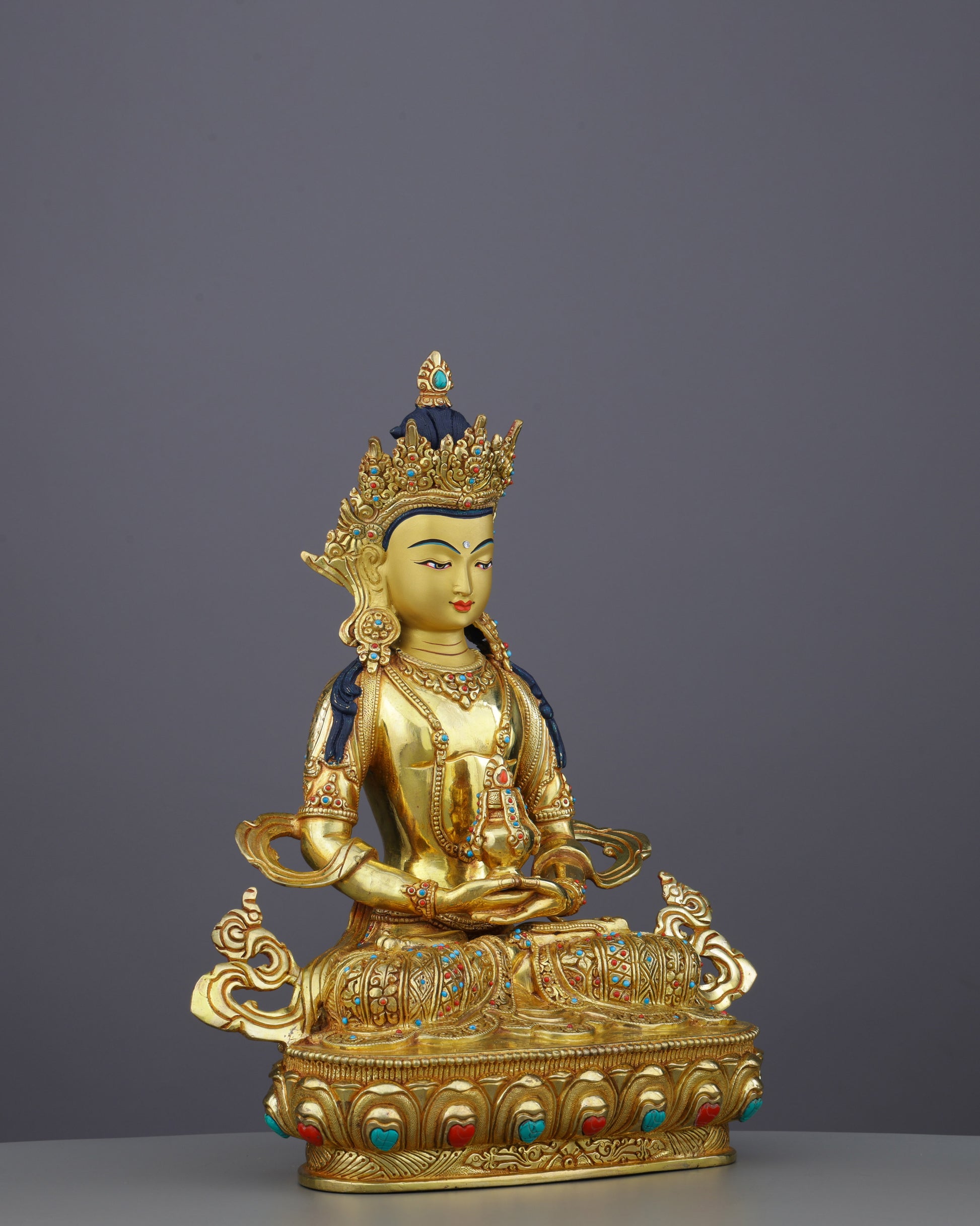 Amitayus Buddha Statue | Eternal Radiance of Infinite Life - Authentic Handcrafted Statue