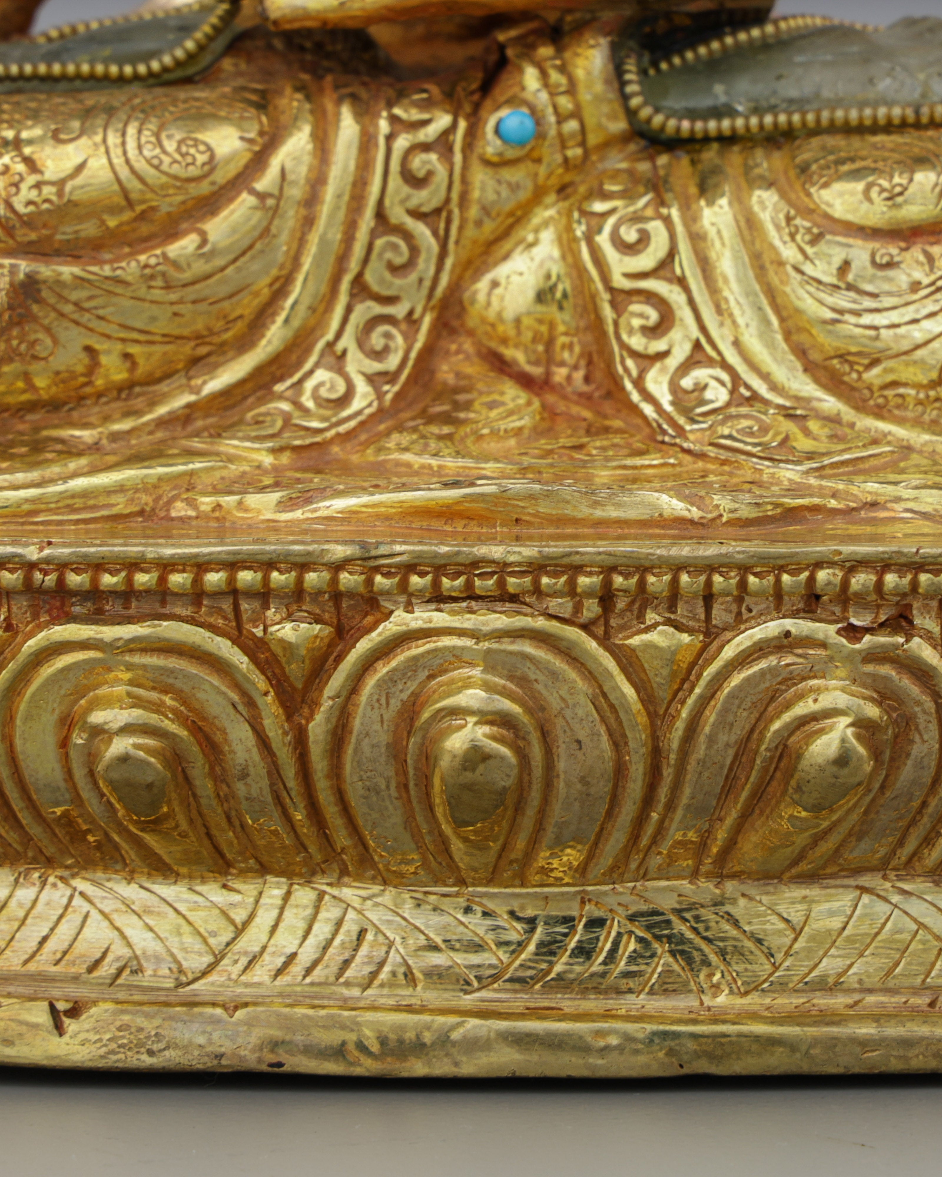 Crystal Namgyal Statue | Celestial Victory Over Death