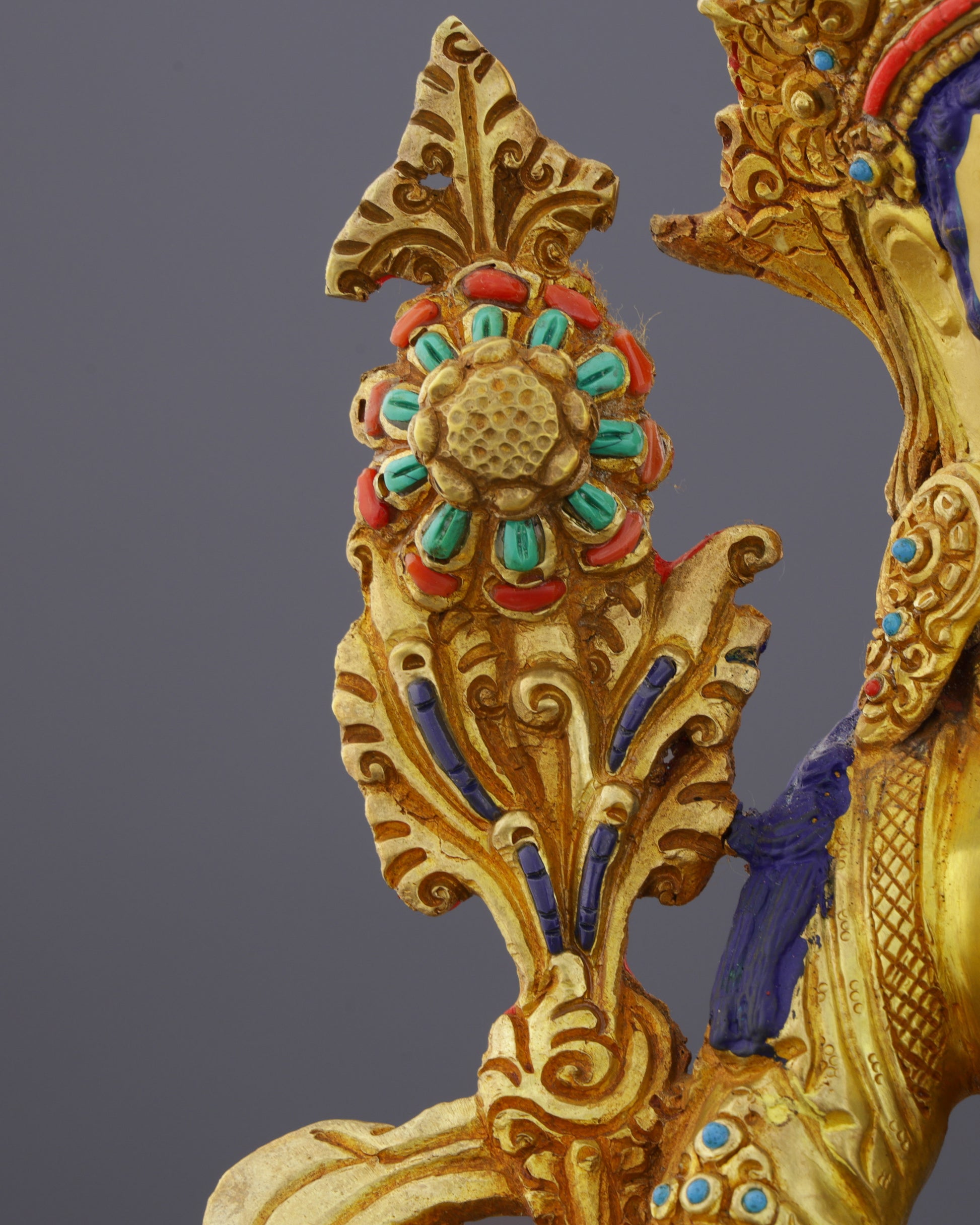 Divine Green Tara Statue | Radiant Nepalese Masterpiece of Compassion and Protection - Authentic Handcrafted Statue