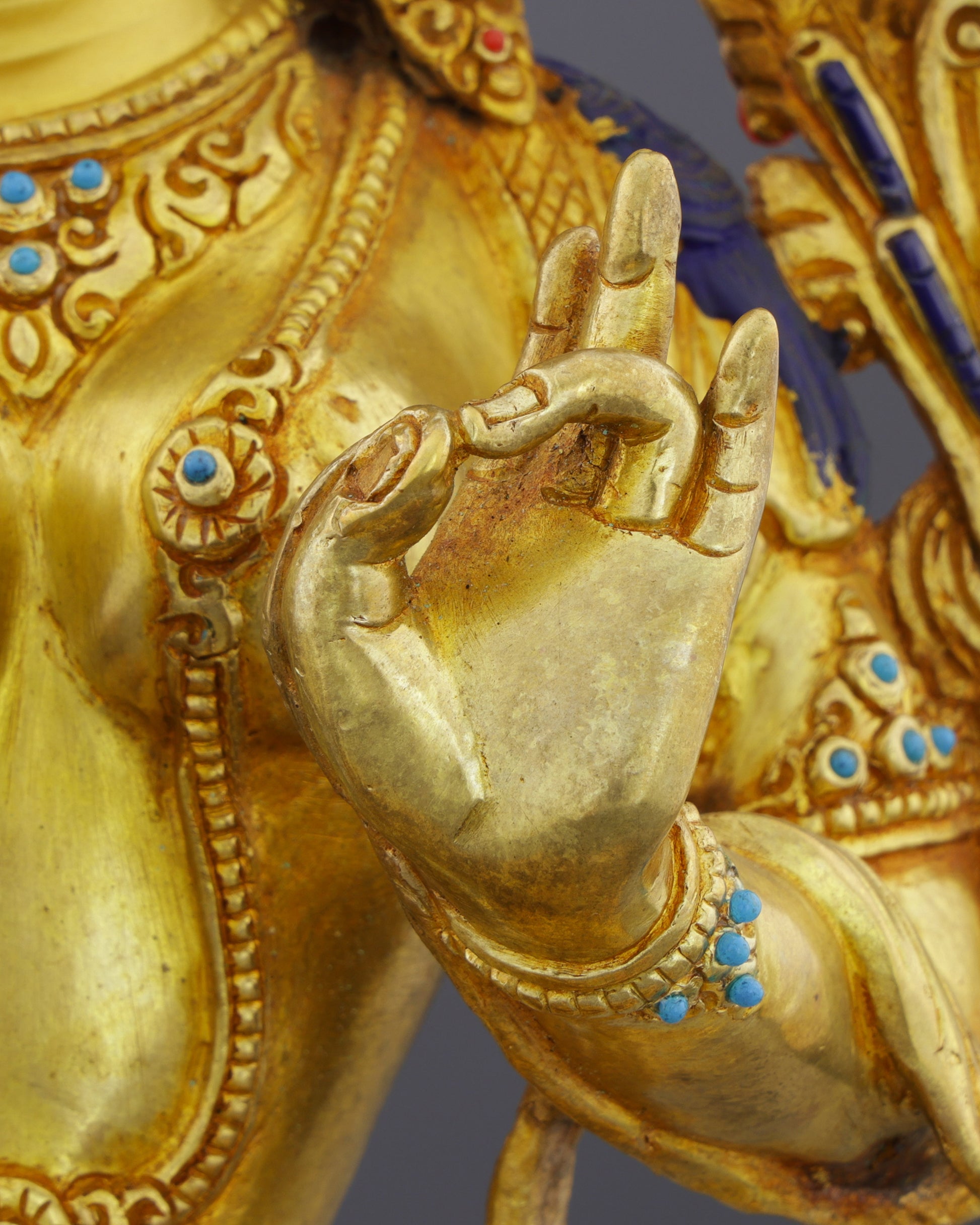 Divine Green Tara Statue | Radiant Nepalese Masterpiece of Compassion and Protection - Authentic Handcrafted Statue