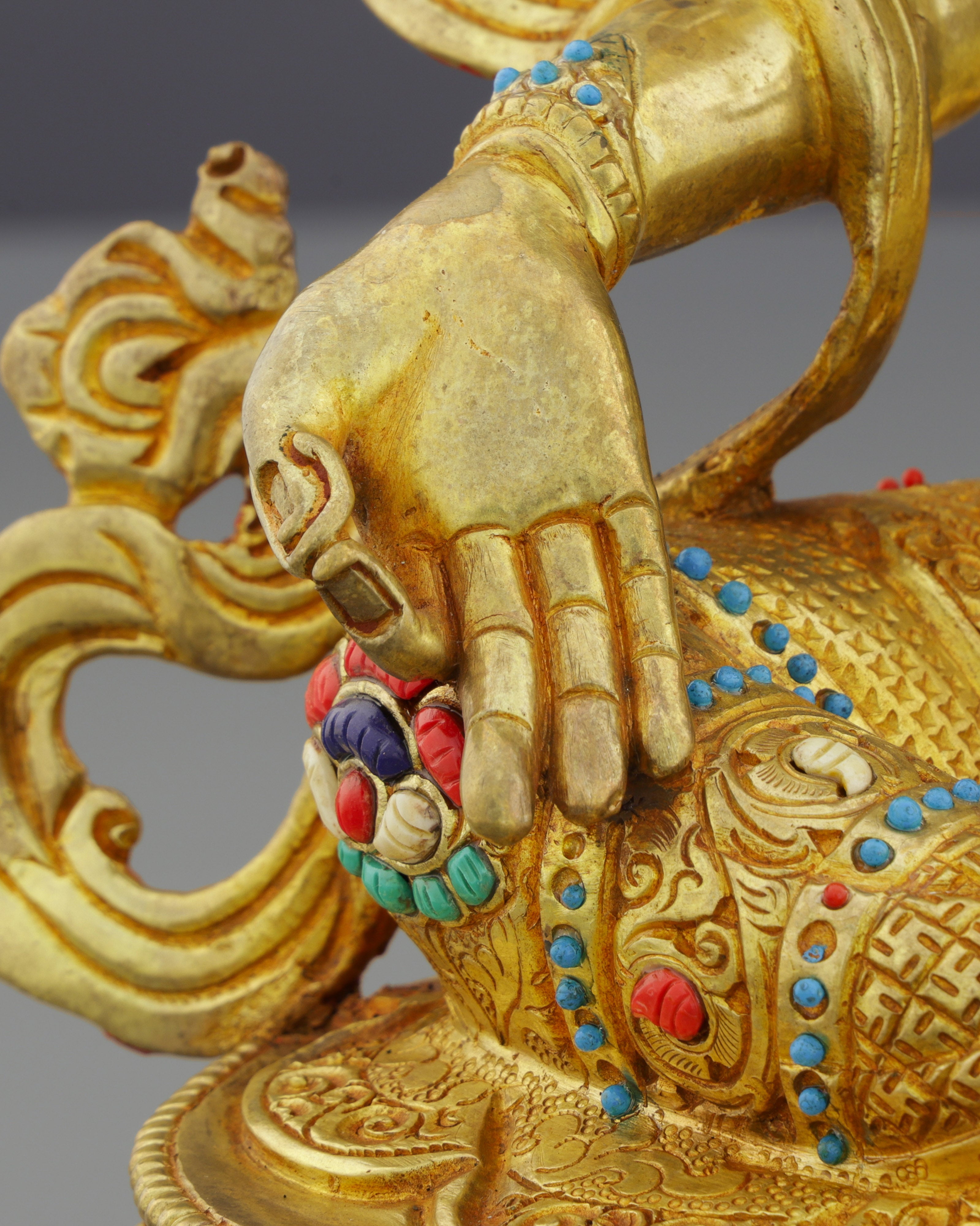 Divine Green Tara Statue | Radiant Nepalese Masterpiece of Compassion and Protection